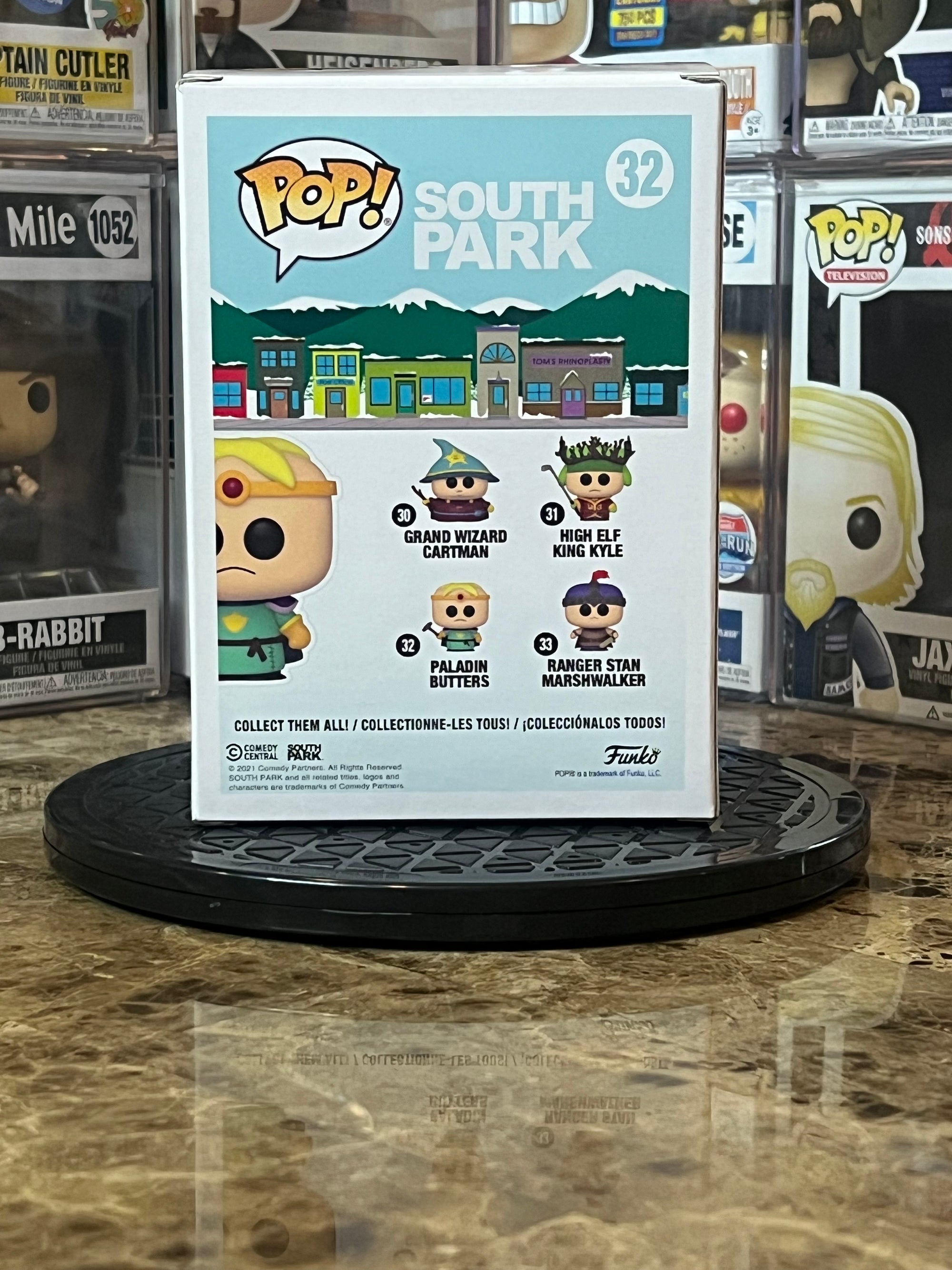 Funko Pop South Park Paladin Butters #32