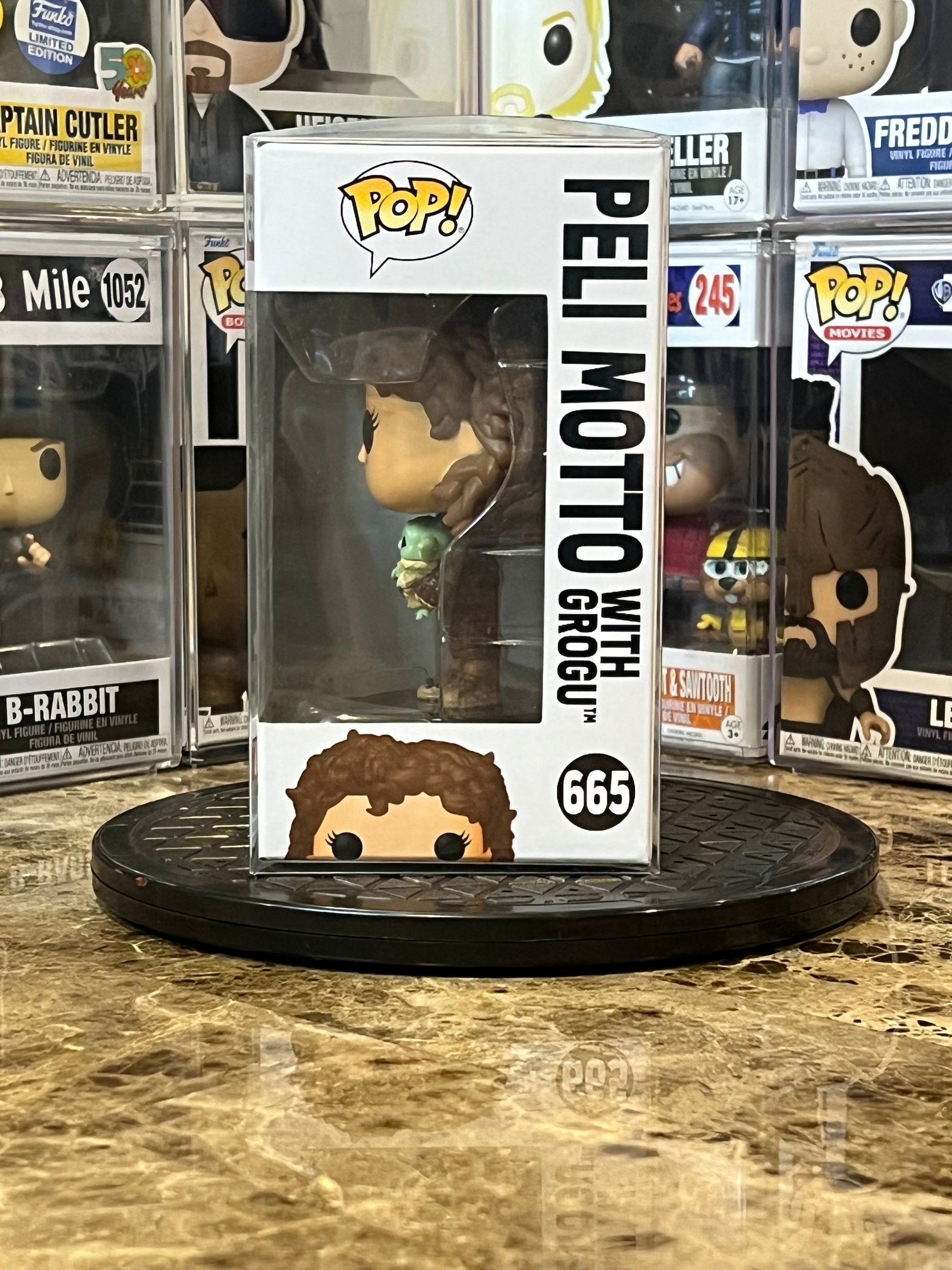 Funko Pop Star Wars Peli Motto w/ Grogu #665