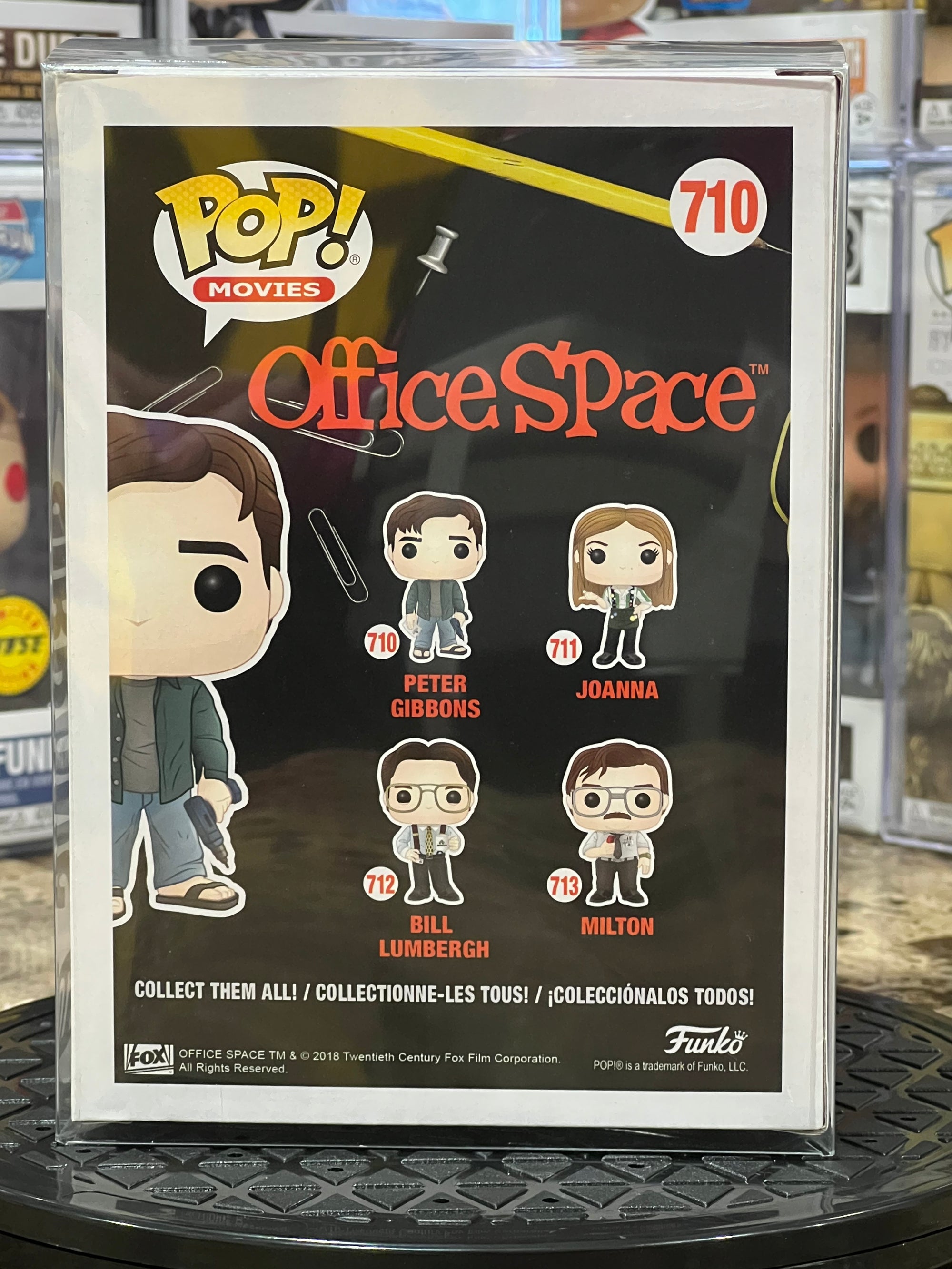 Funko Pop Office Space Peter Gibbons #710