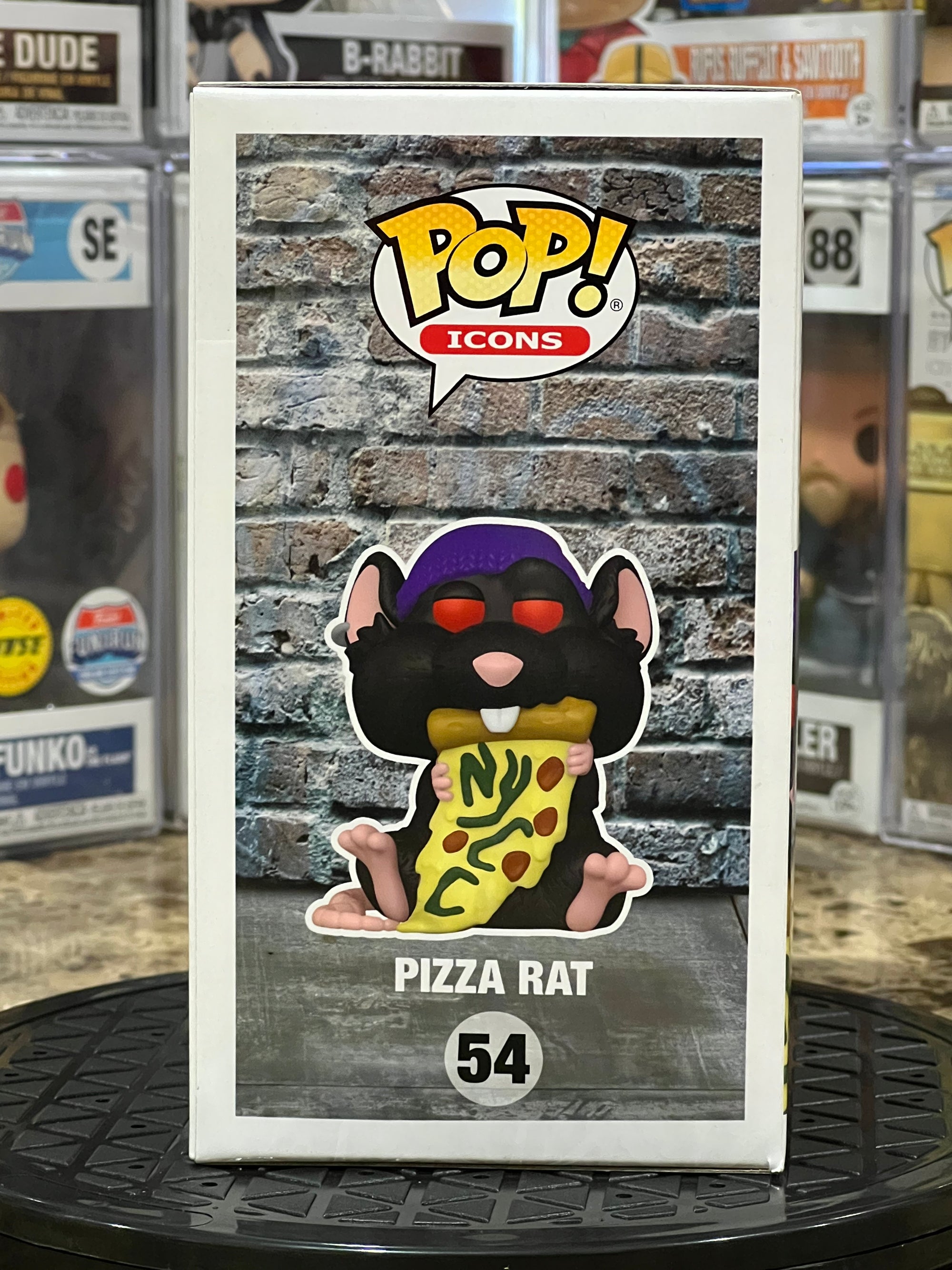 Funko Pop New York Comic Con Pizza Rat #54