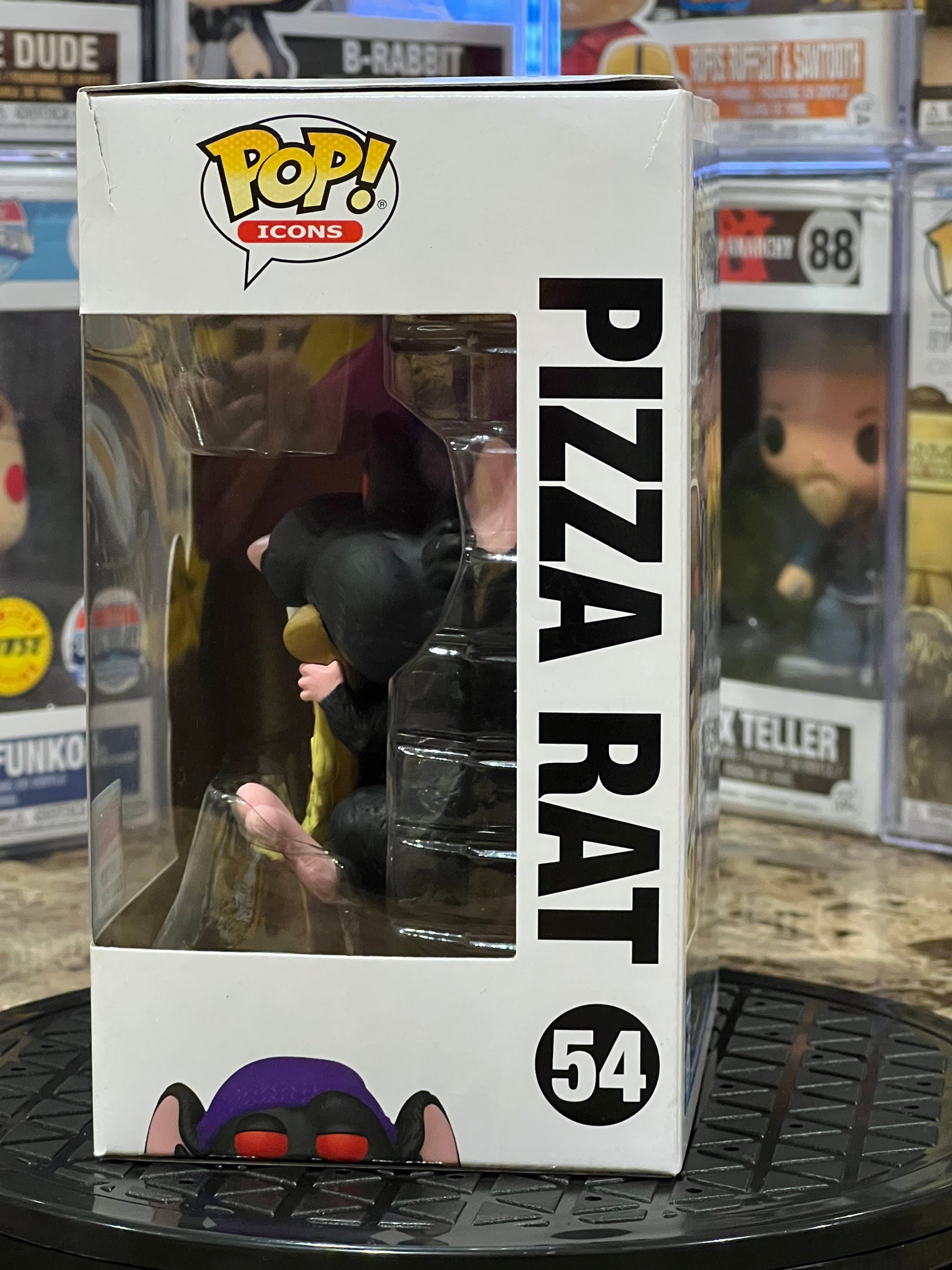 Funko Pop New York Comic Con Pizza Rat #54
