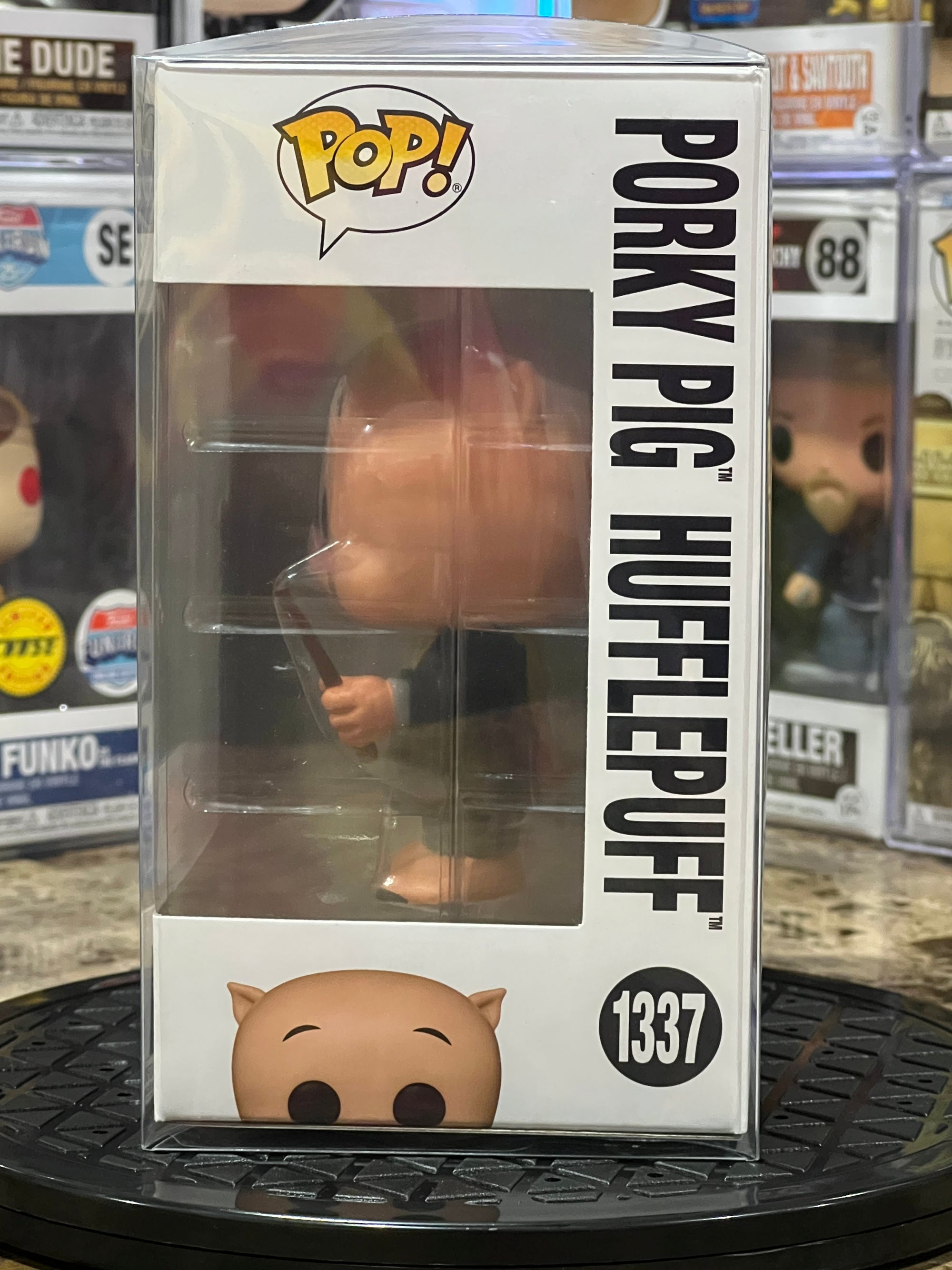 Funko Pop WB100 Porky Pig HufflePuff # 1337
