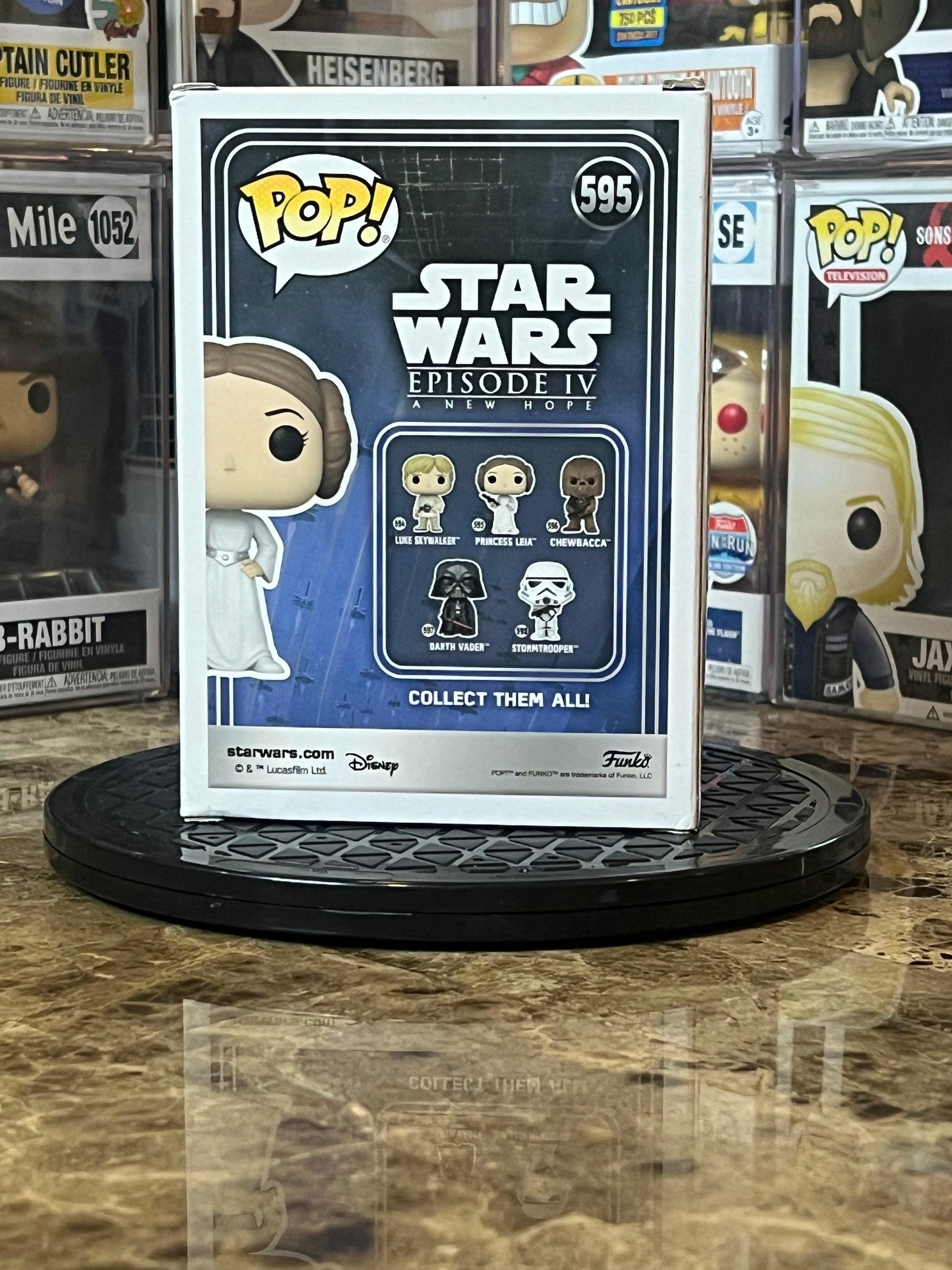 Funko Pop Star Wars Princess Leia #595