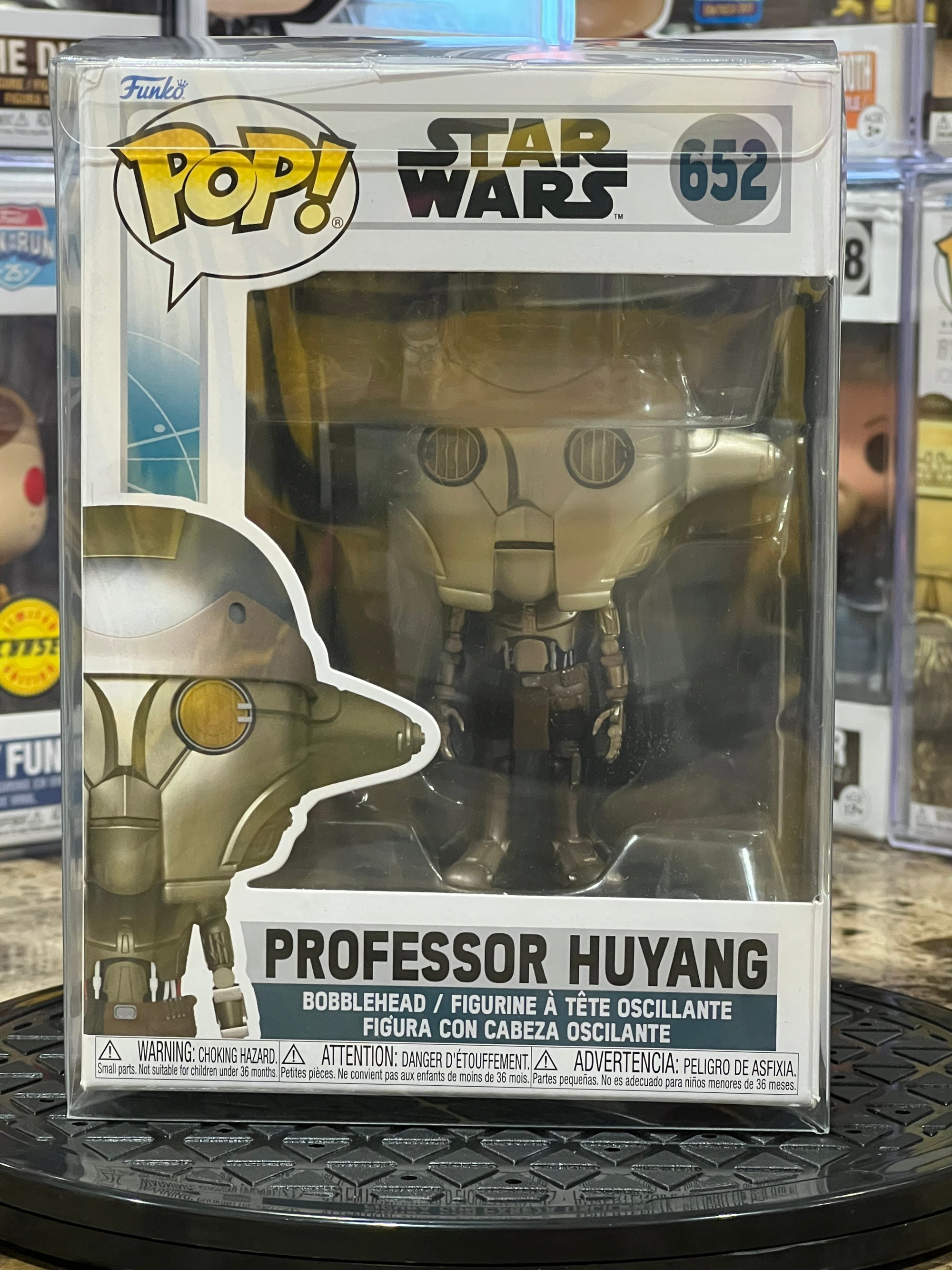 Funko Pop Star Wars Professor Huyang #652