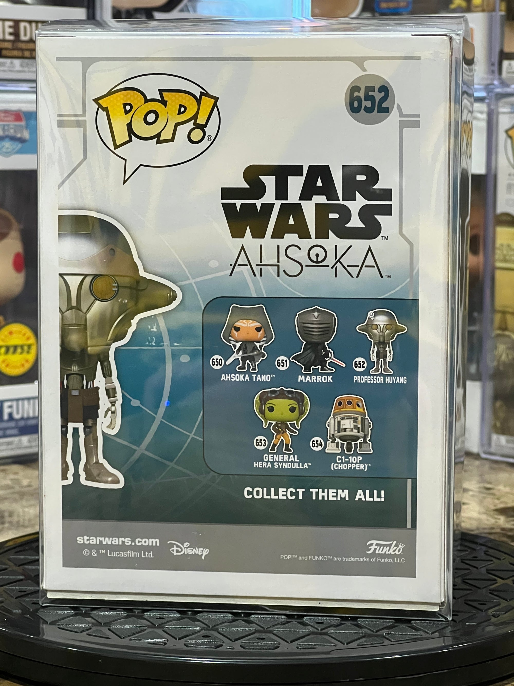 Funko Pop Star Wars Professor Huyang #652