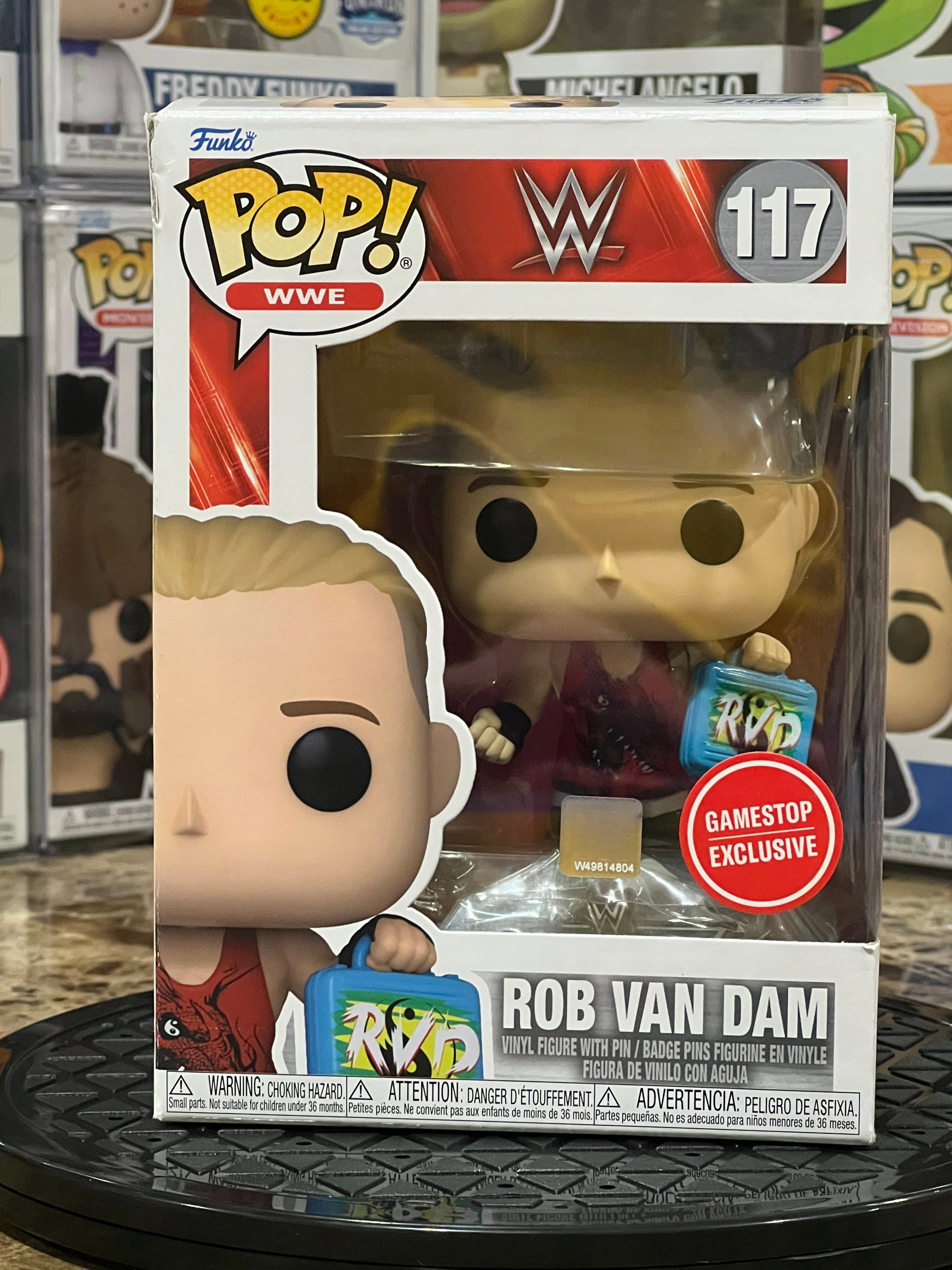 Funko Pop WWE Rob Van Damn #117