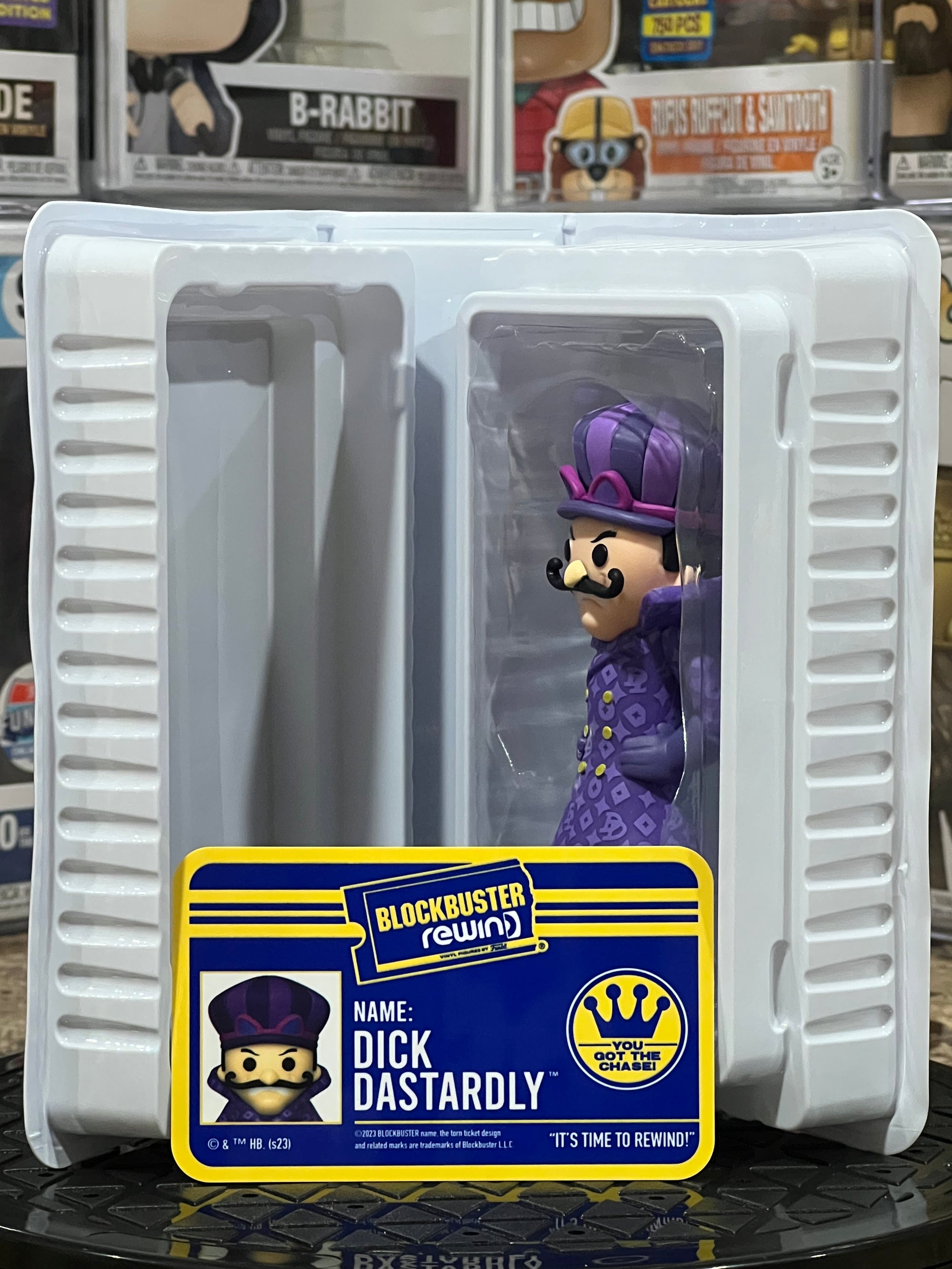 Funko Rewind Dastardly & Muttley Dick Dastardly Opened Chase