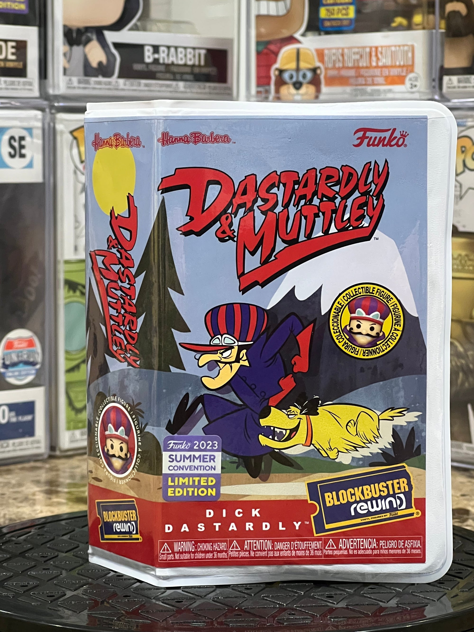 Funko Rewind Dastardly & Muttley Dick Dastardly Opened Chase