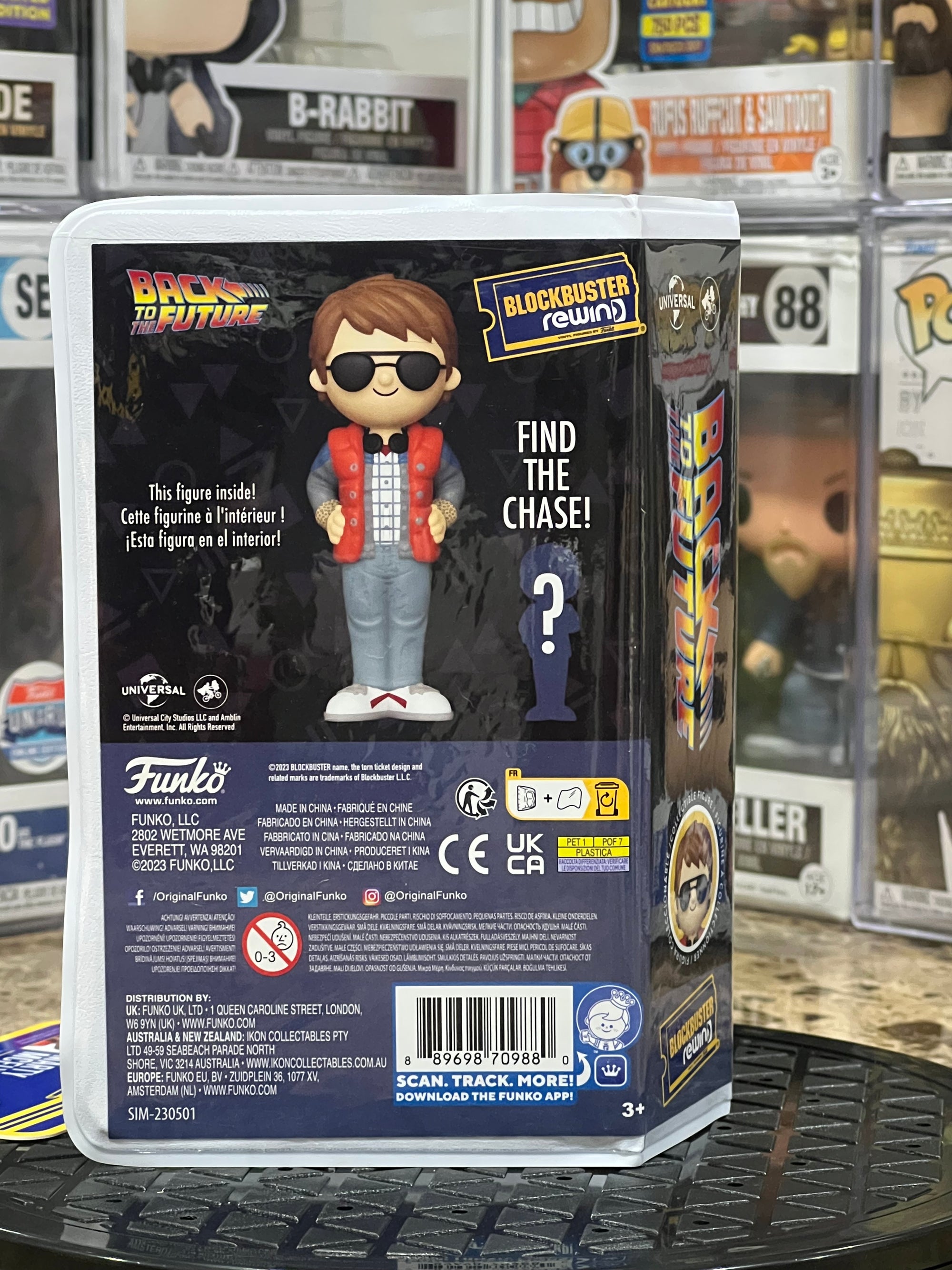 Funko Rewind Back to the Future Marty McFly Opened Chase