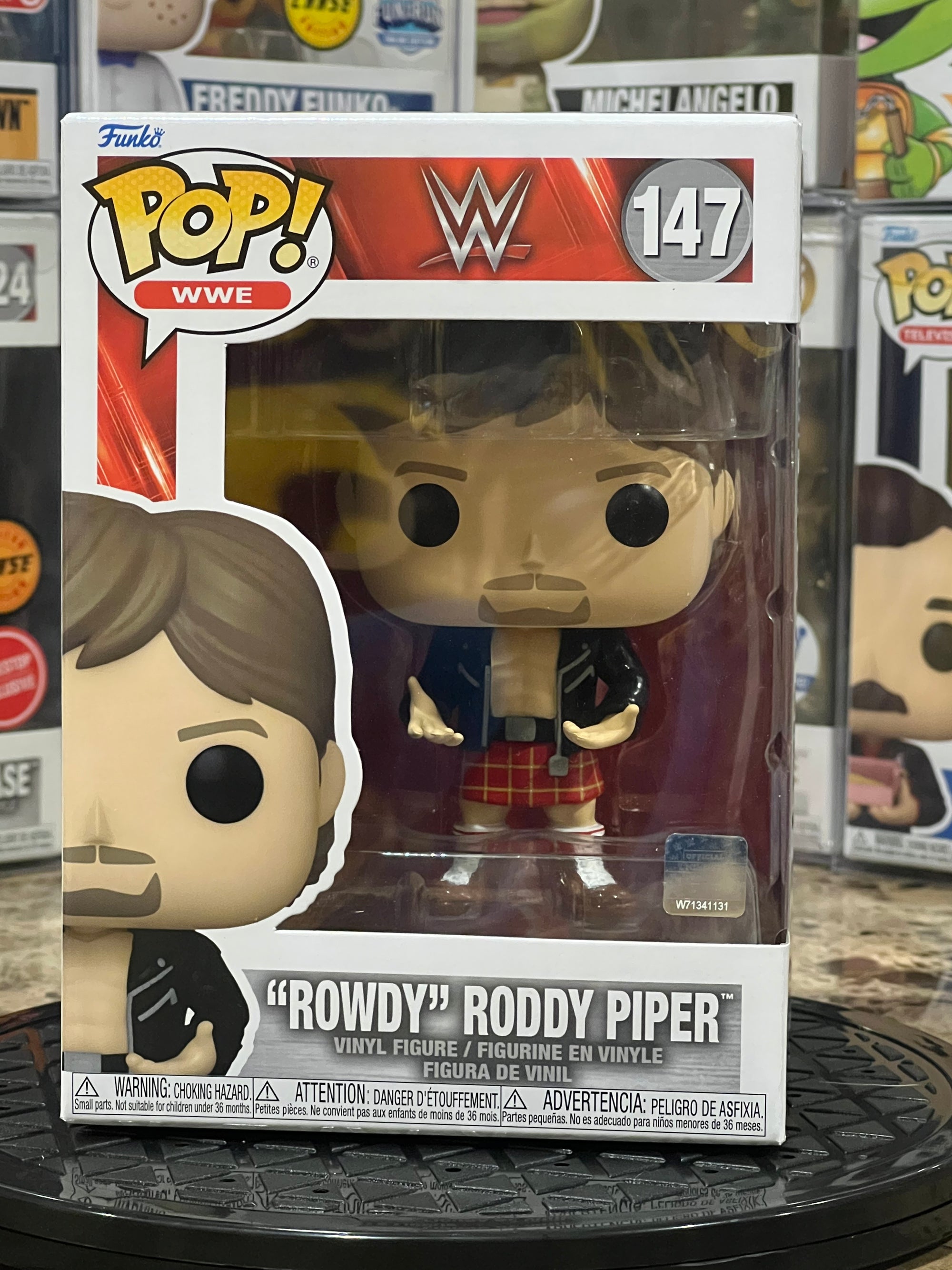 Funko Pop WWE Rowdy Roddy Piper #147