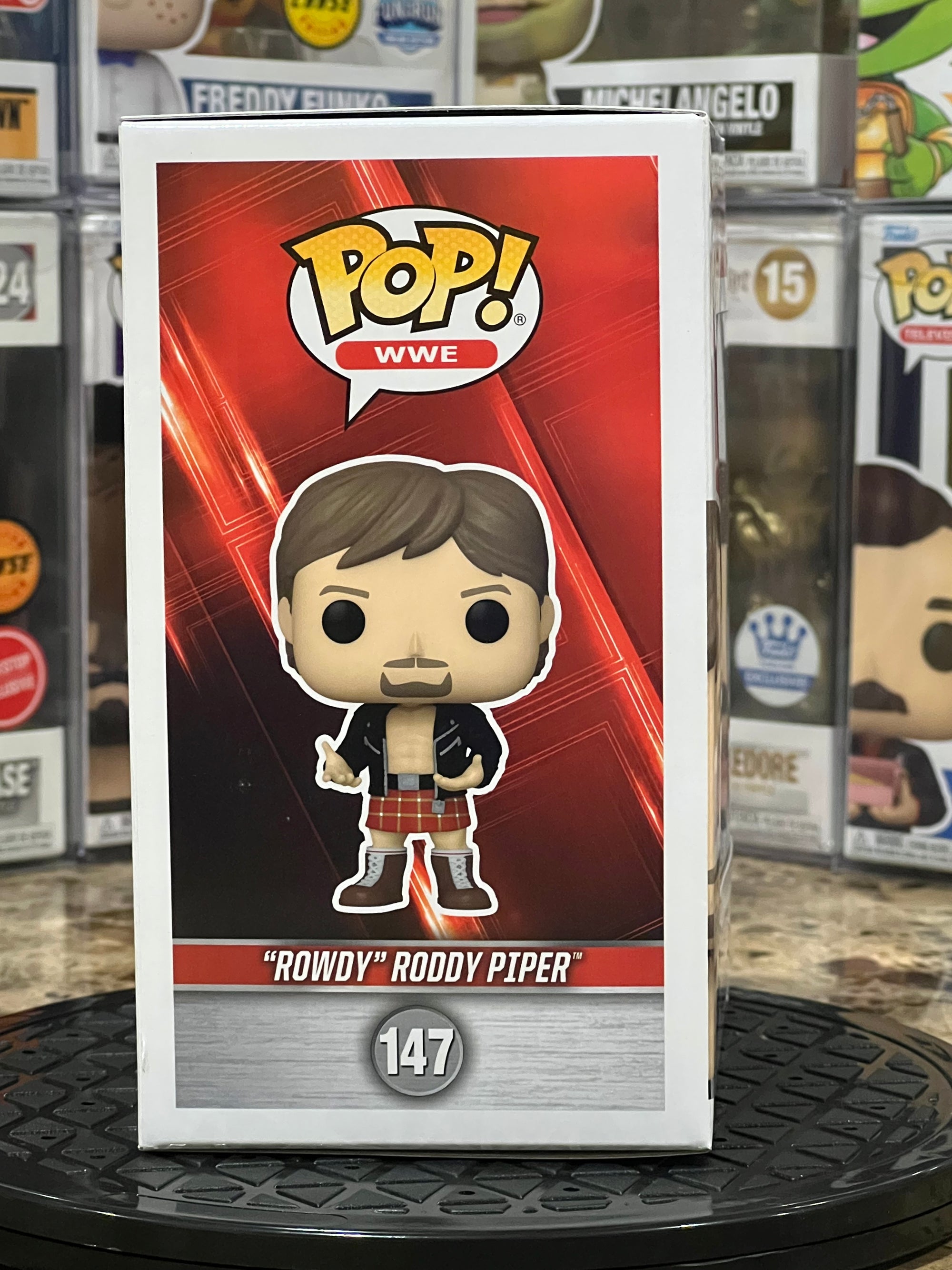 Funko Pop WWE Rowdy Roddy Piper #147