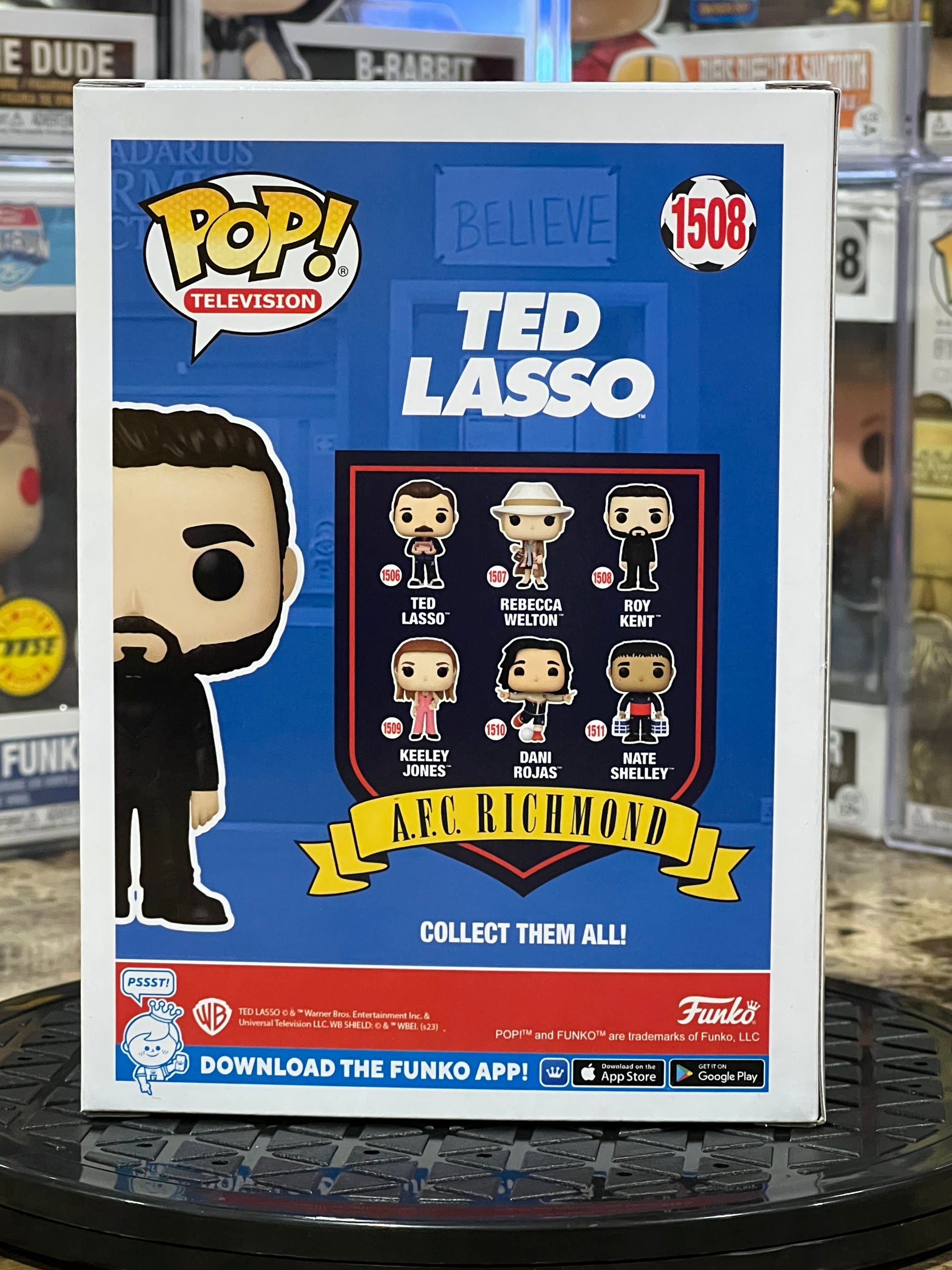 Funko Pop Ted Lasso Roy Kent #1508