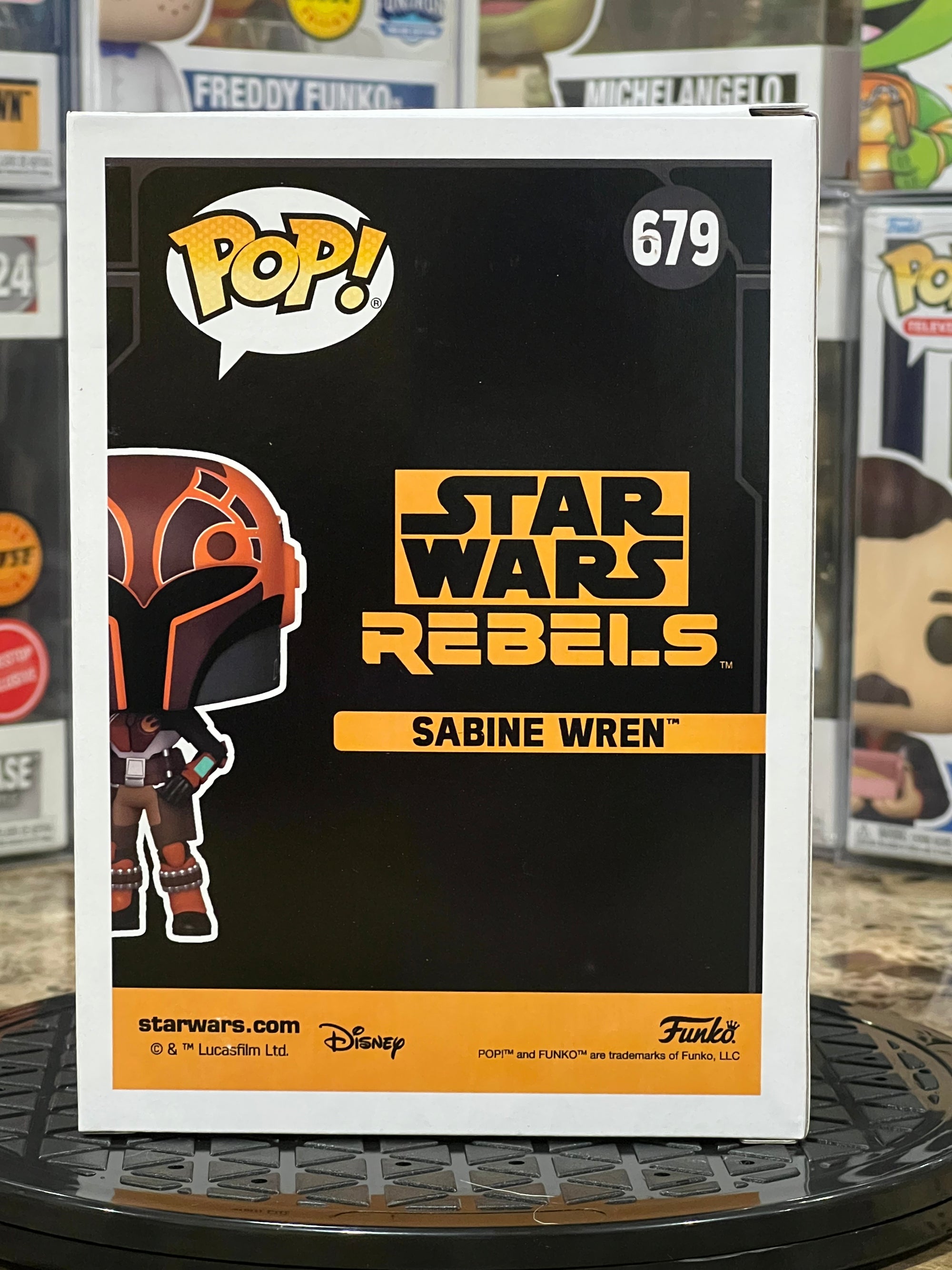 Funko Pop Star Wars Rebels Sabine Wren #679