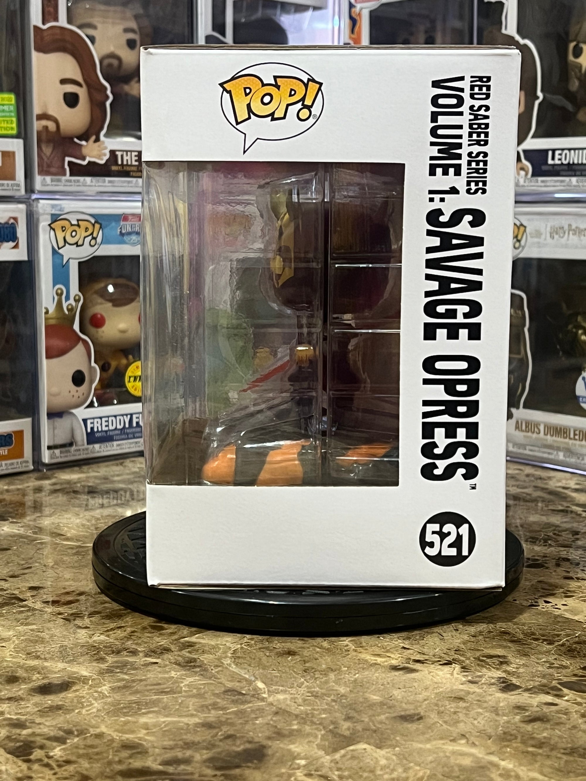 Funko Pop Star Wars Red Saber Series Vol 1:Savage Opress #521