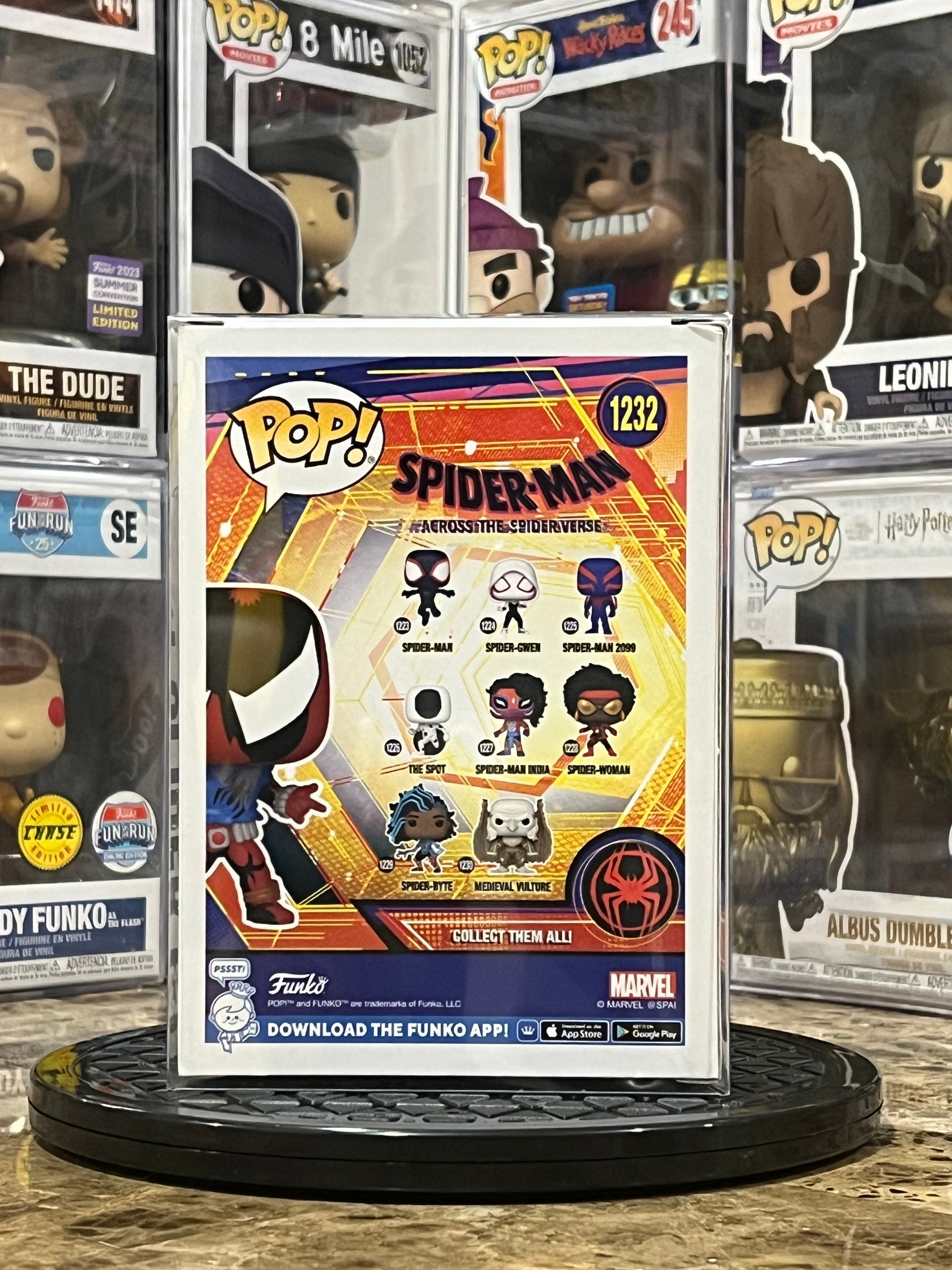 Funko Pop Spider-Man Across the Spiderverse Scarlet Spider #1232