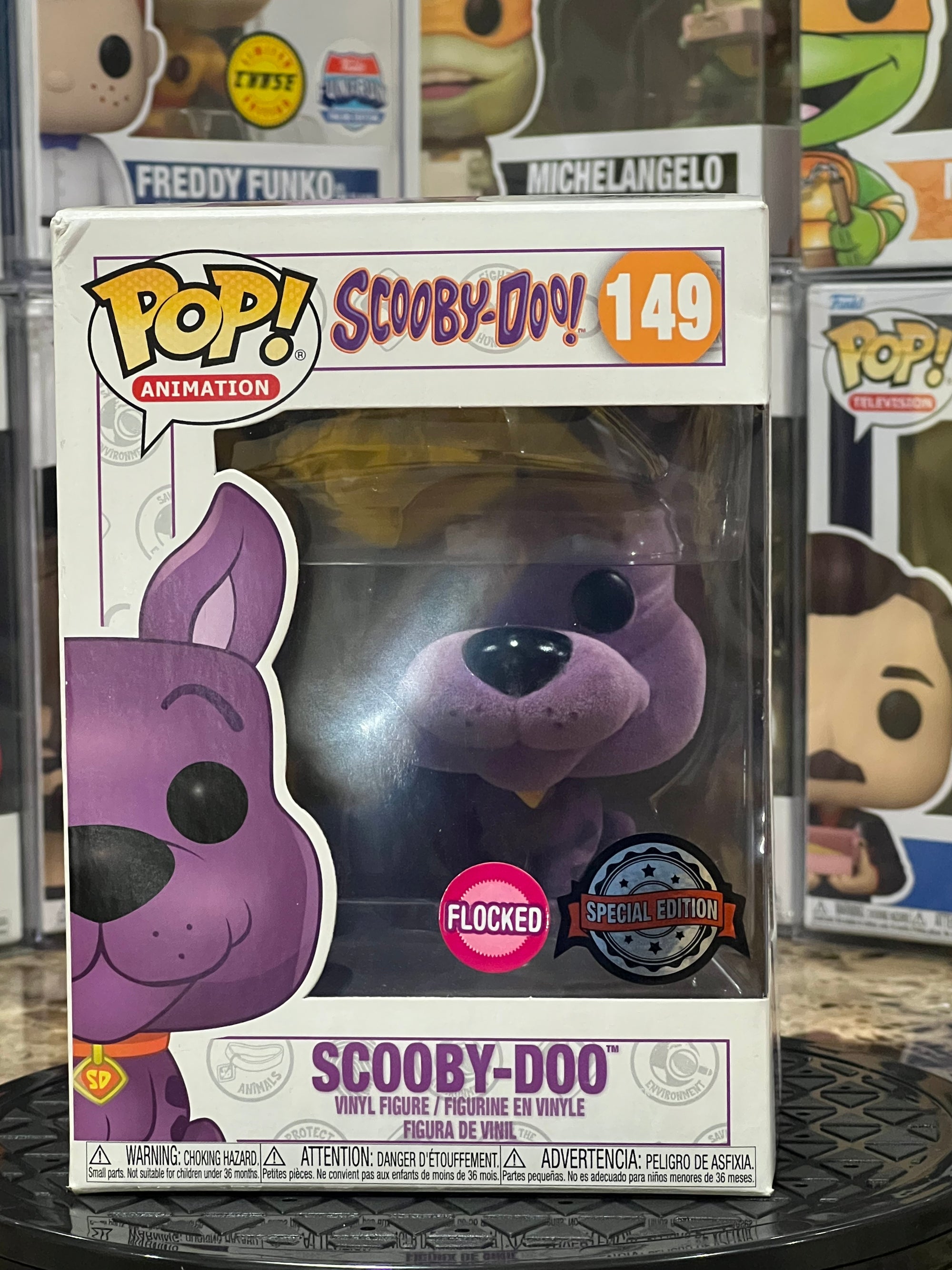 Funko Pop Scooby-Doo! #149 Purple Flocked