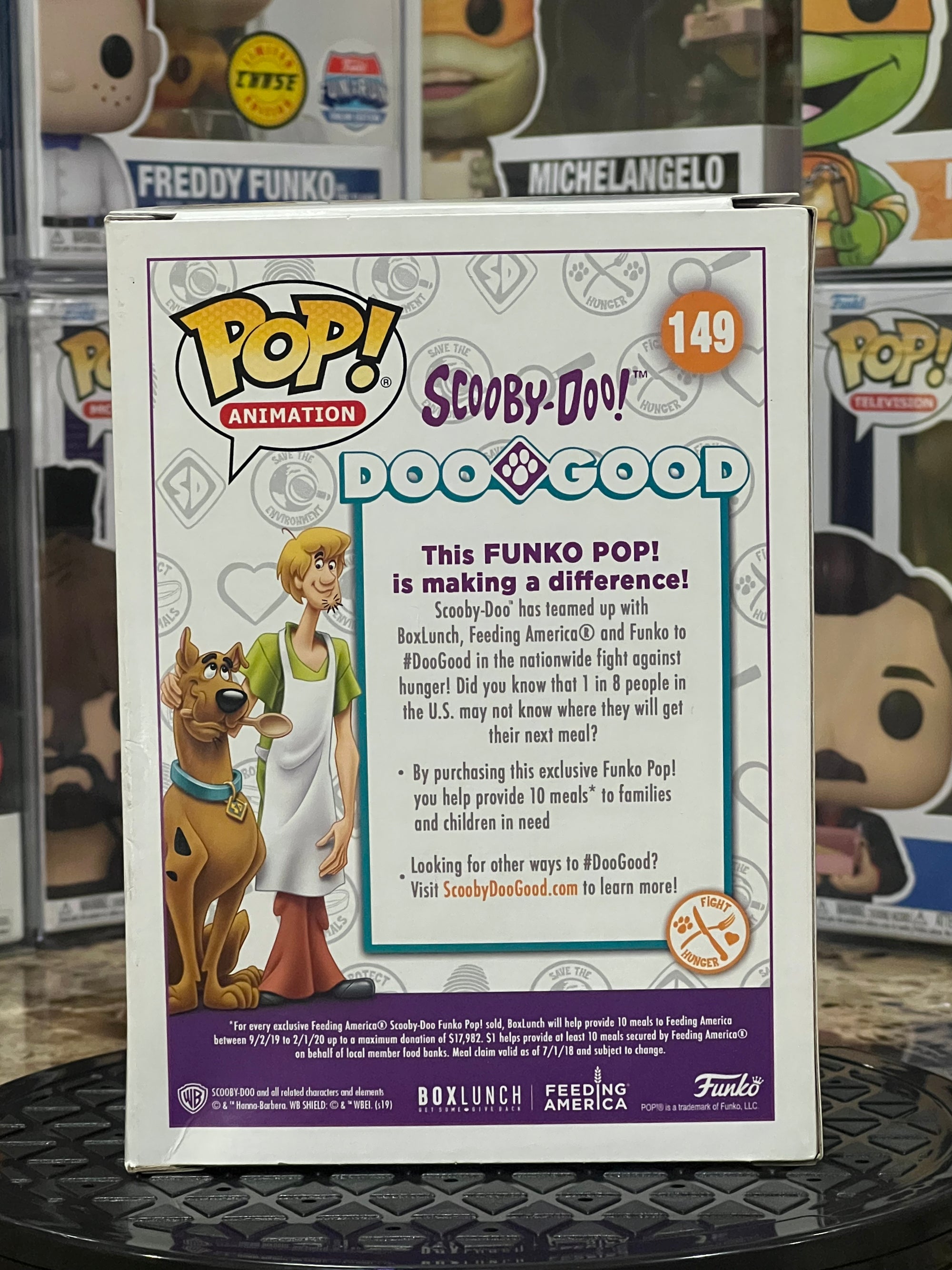 Funko Pop Scooby-Doo! #149 Purple Flocked