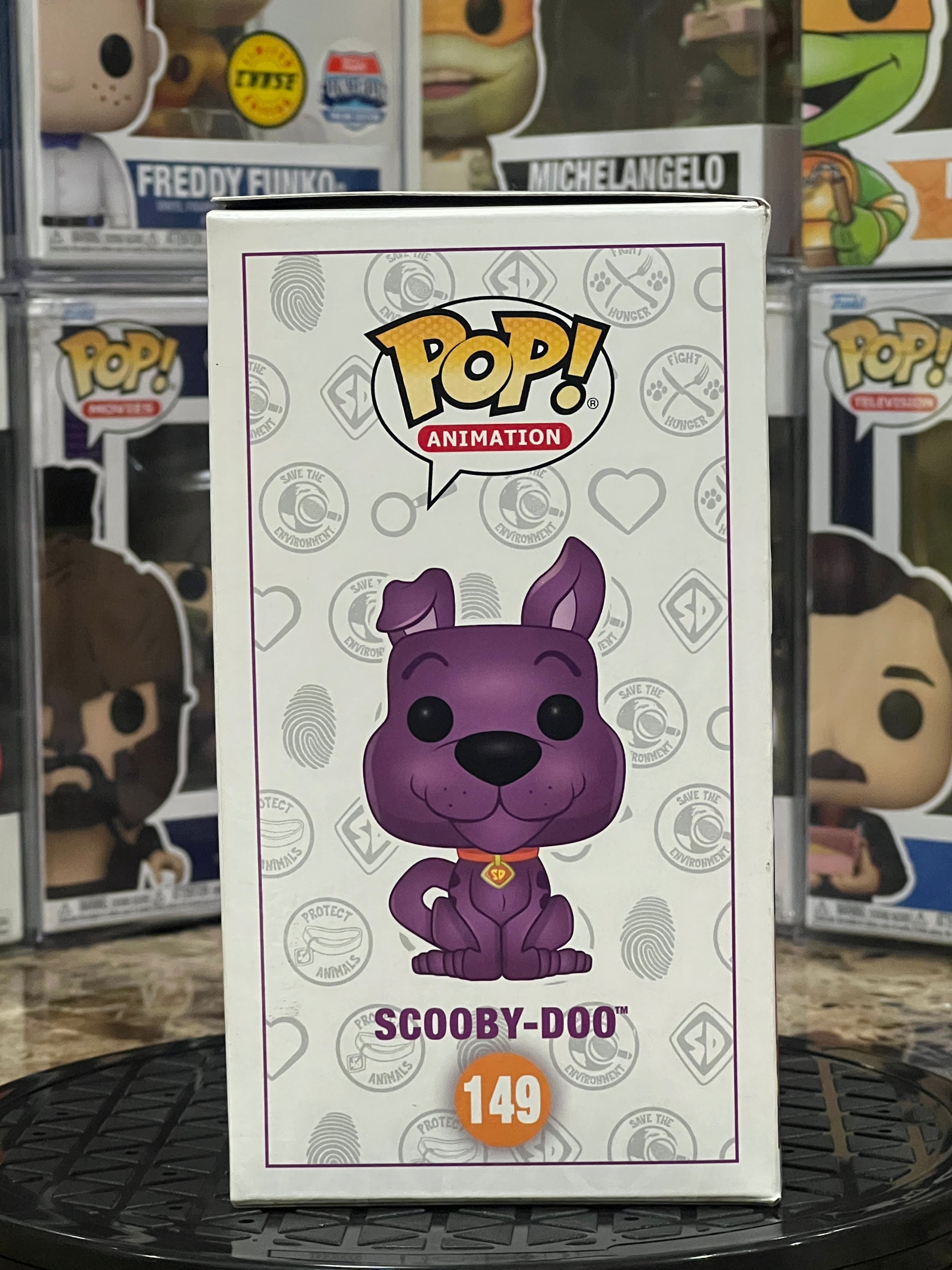 Funko Pop Scooby-Doo! #149 Purple Flocked