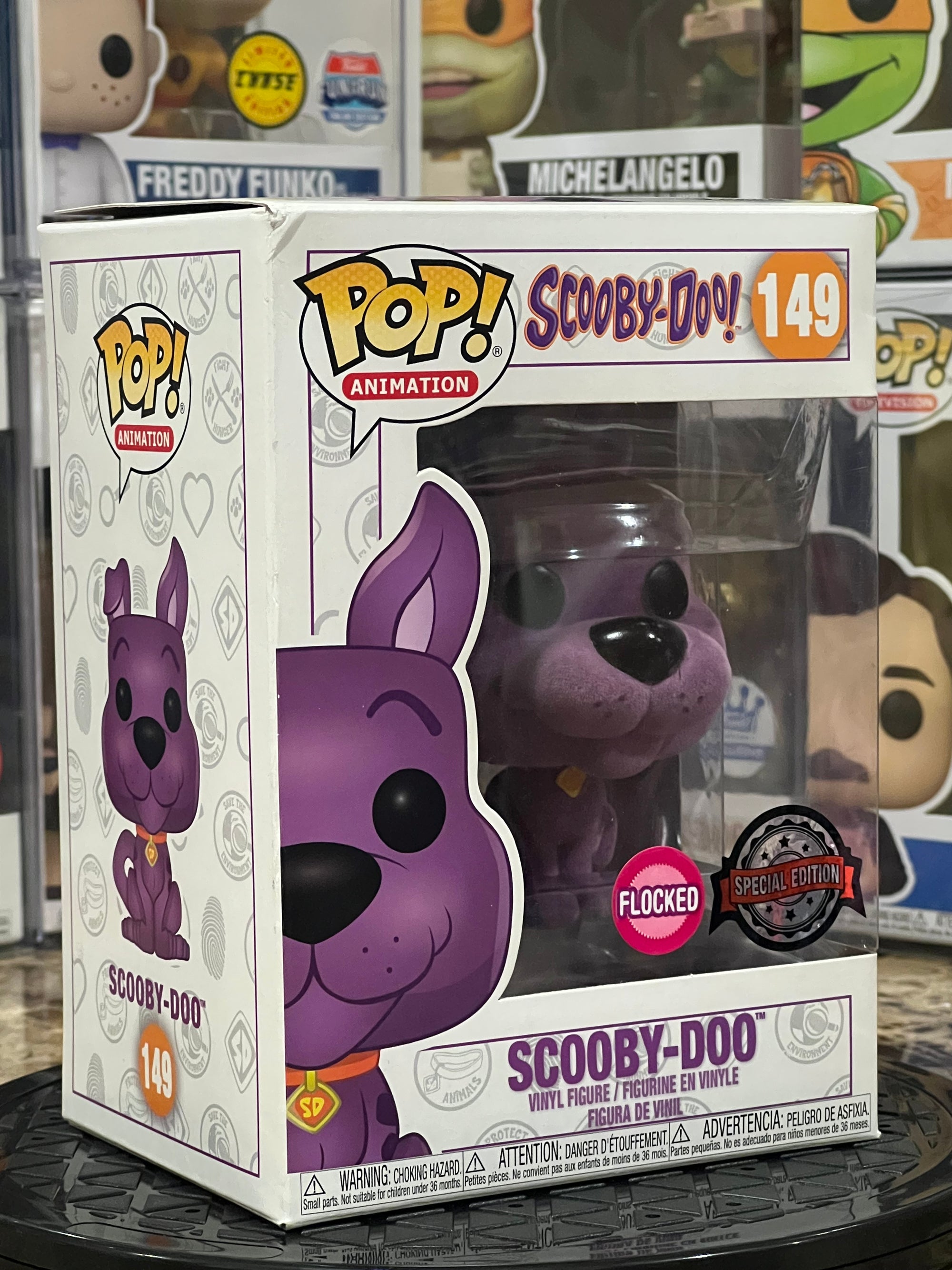 Funko Pop Scooby-Doo! #149 Purple Flocked