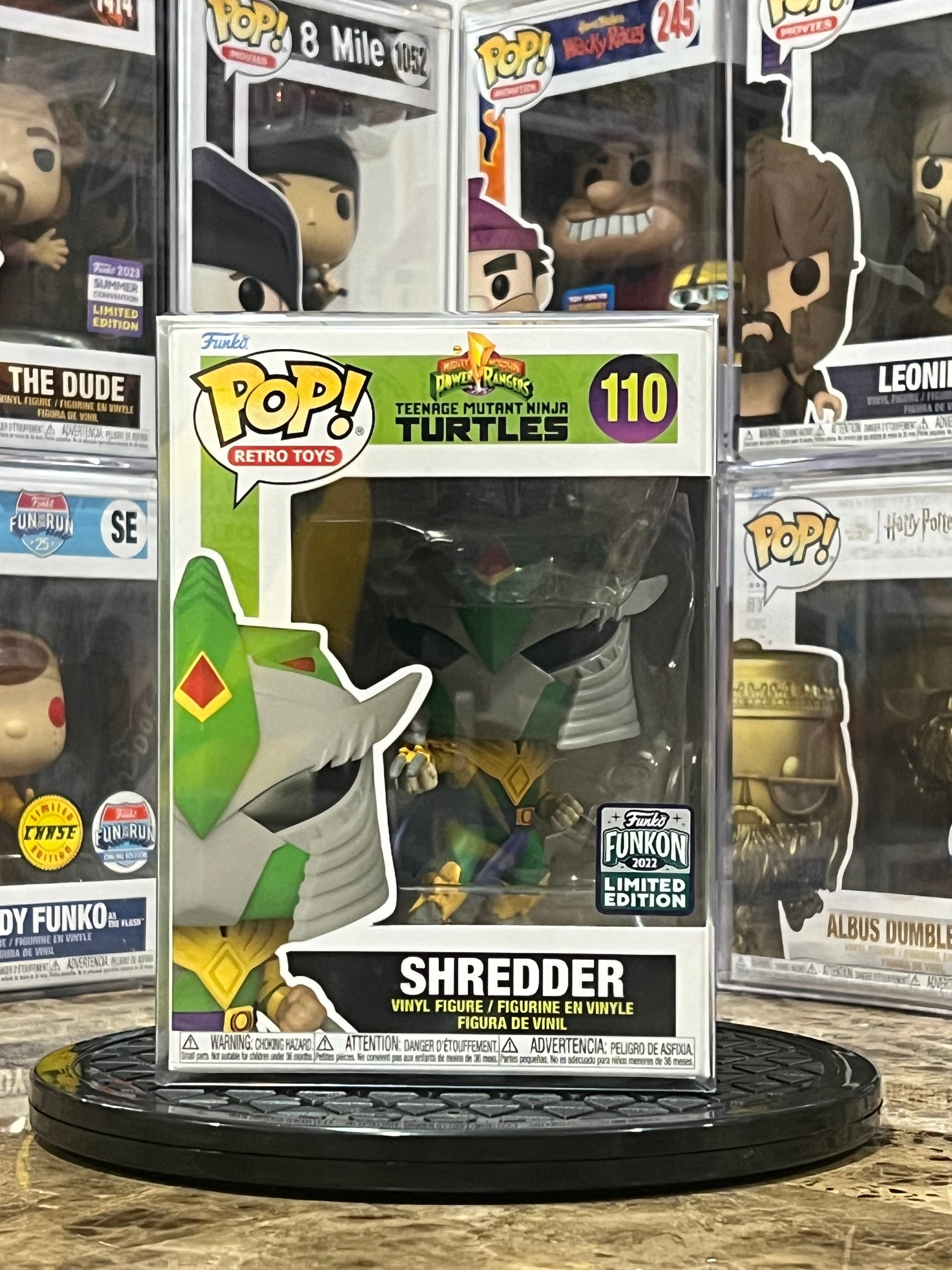 Funko Pop Power Rangers/TMNT Shredder #110