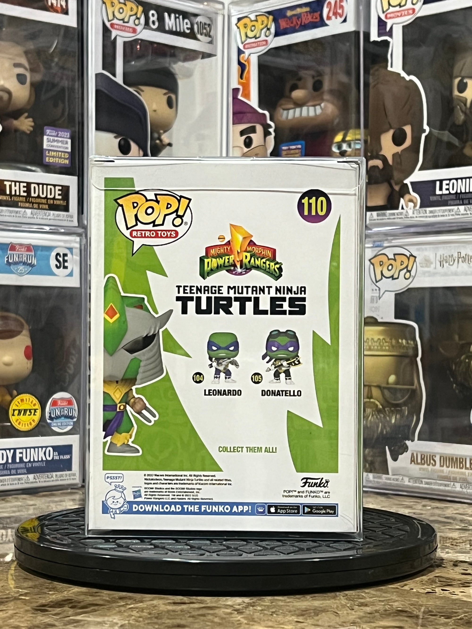 Funko Pop Power Rangers/TMNT Shredder #110
