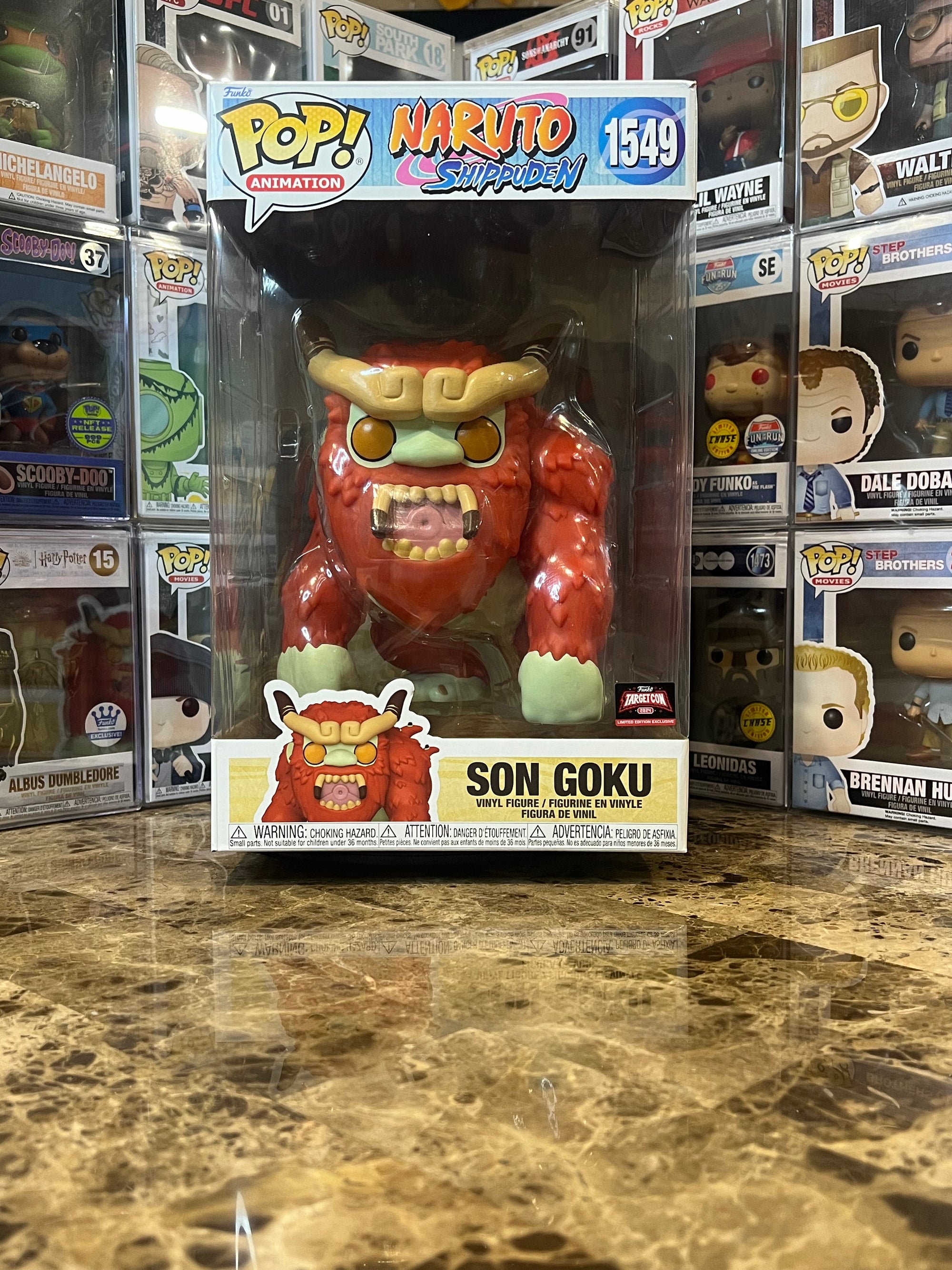 Funko Pop Jumbo Naruto Shippuden Son Goku #1549