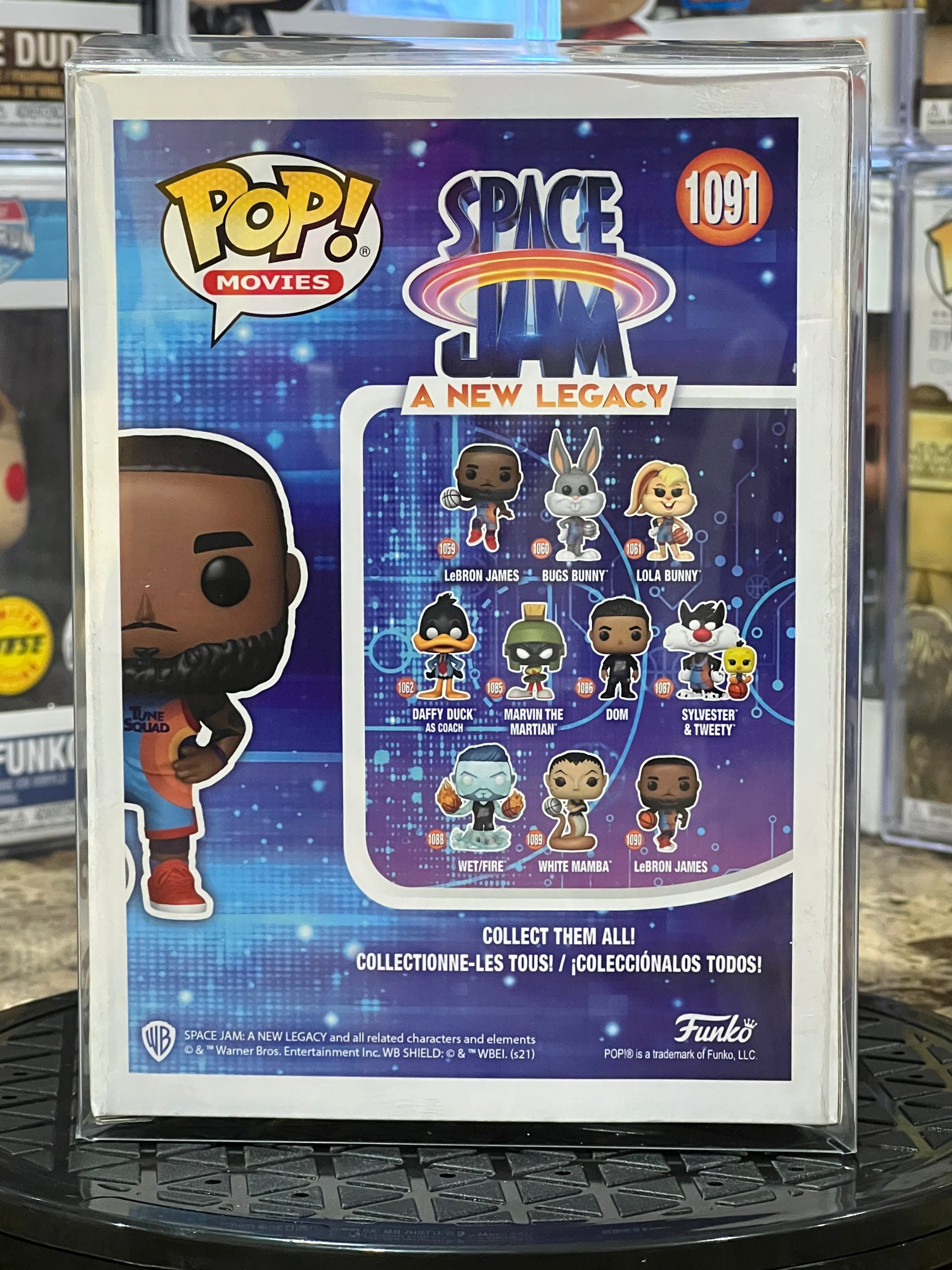 Funko Pop Space Jam Lebron James #1091