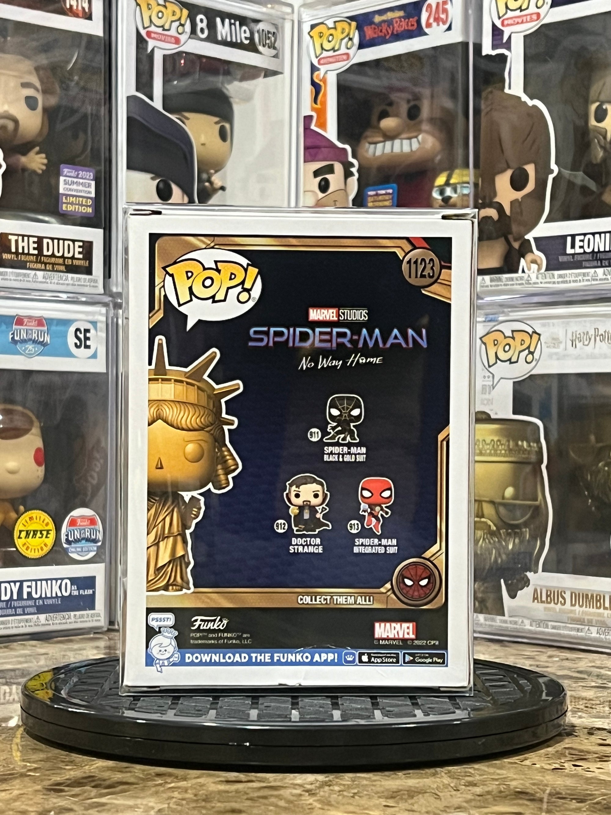 Funko Pop Spider-Man No Way Home Statue of Liberty #1123