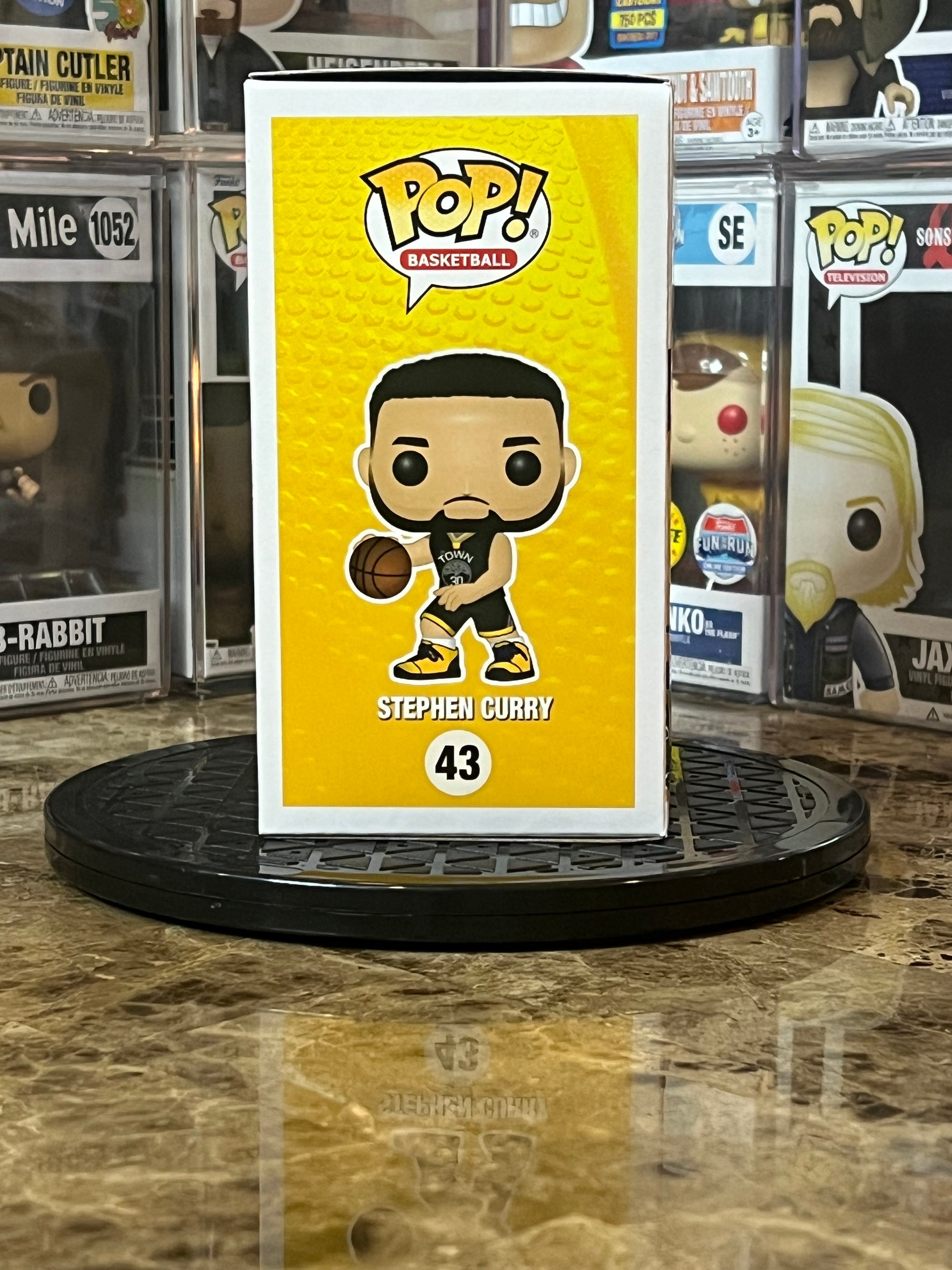 Funko Pop Golden State Warriors Stephen Curry #43