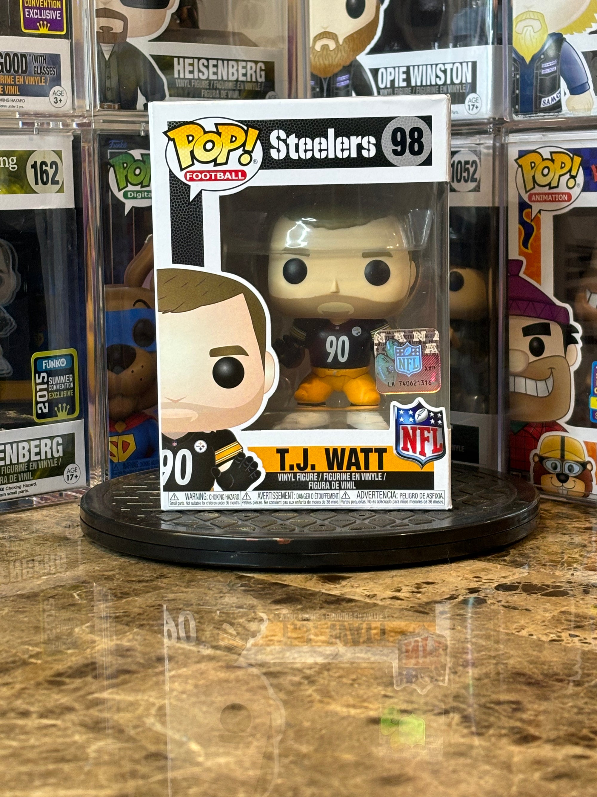 Funko Pop Steelers TJ Watt #98