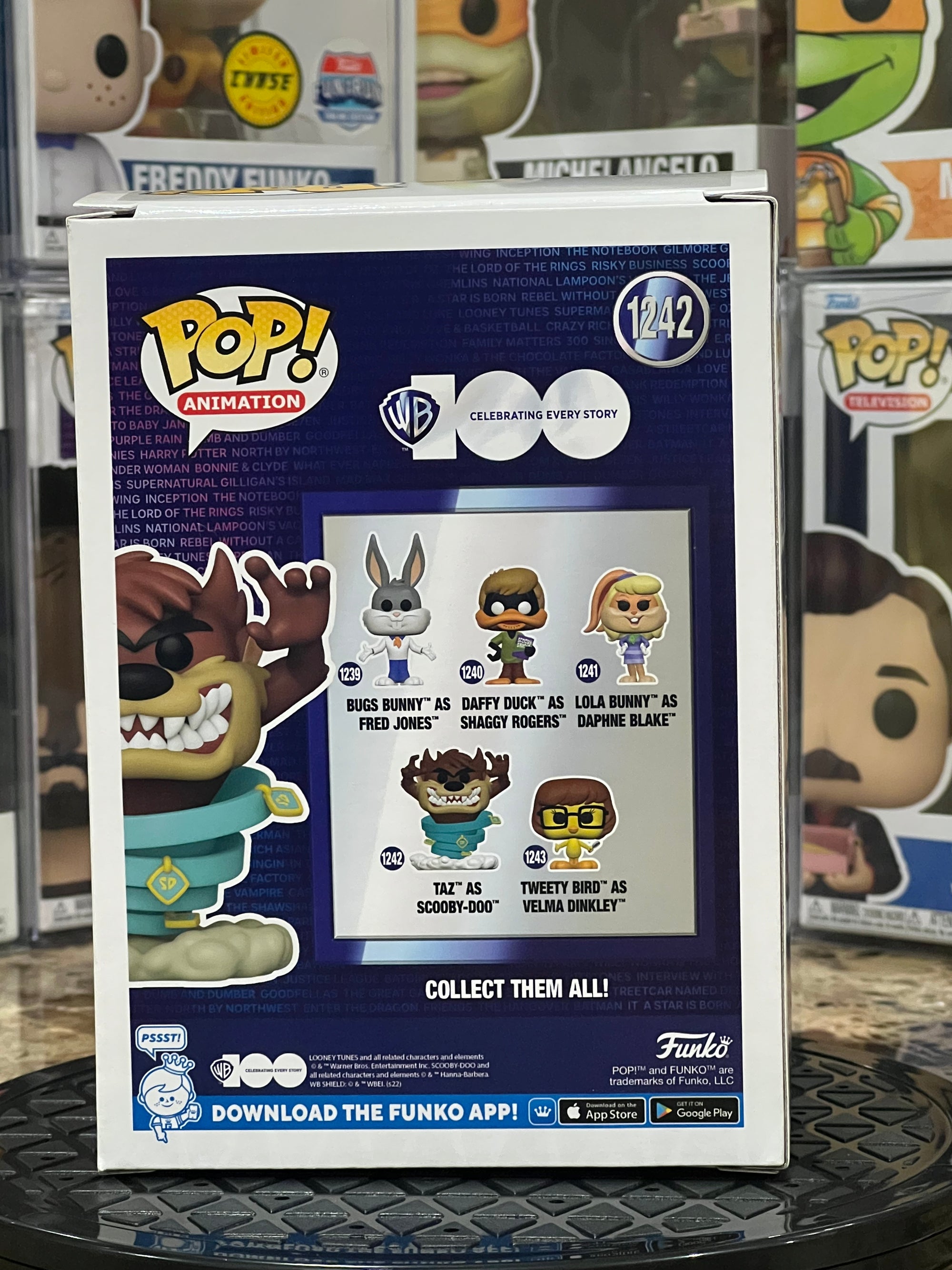 Funko Pop WB100 Taz as Scooby-Doo #1242