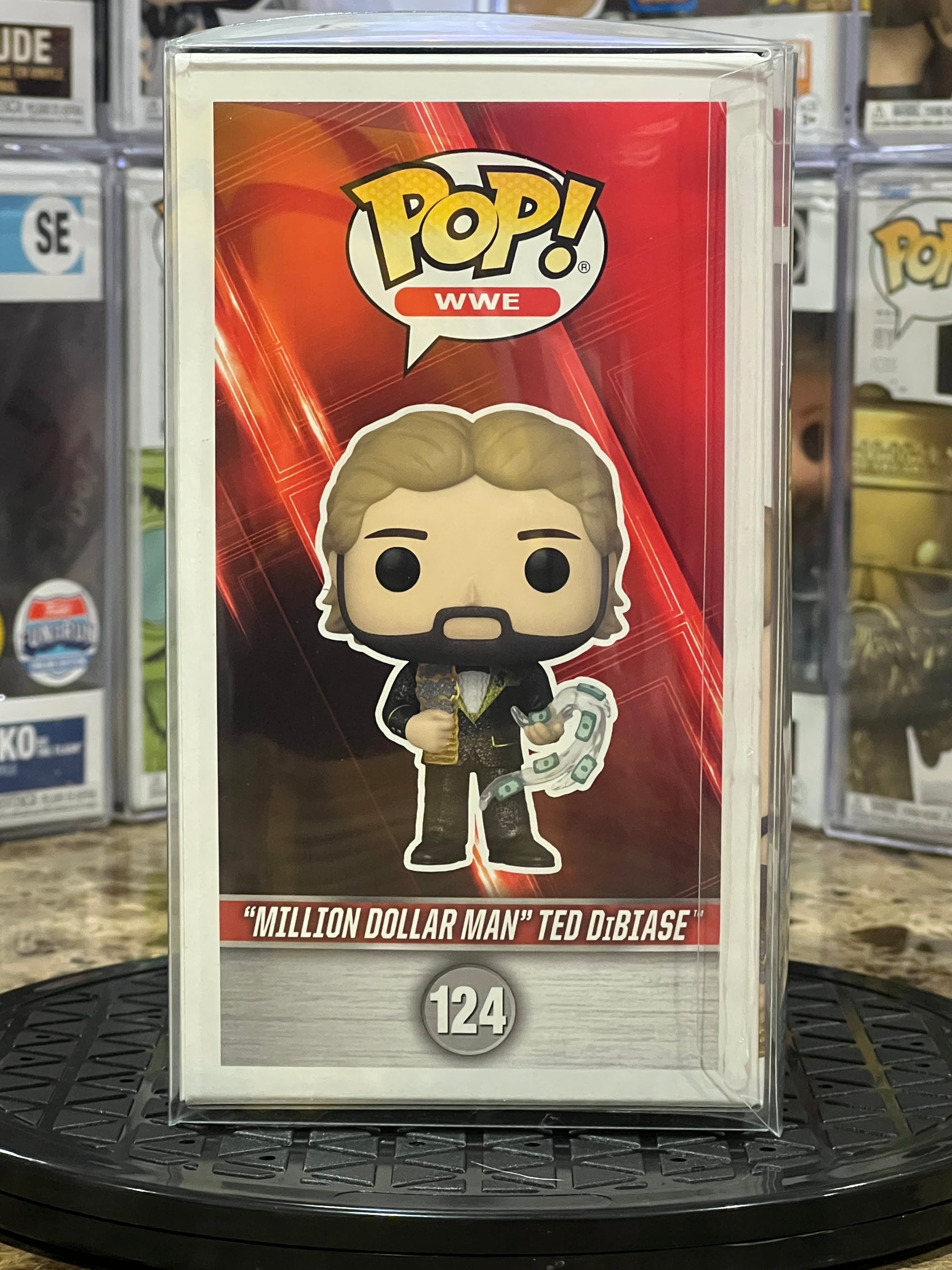 Funko Pop WWE Million Dollar Man Ted Dibiase #124 Chase