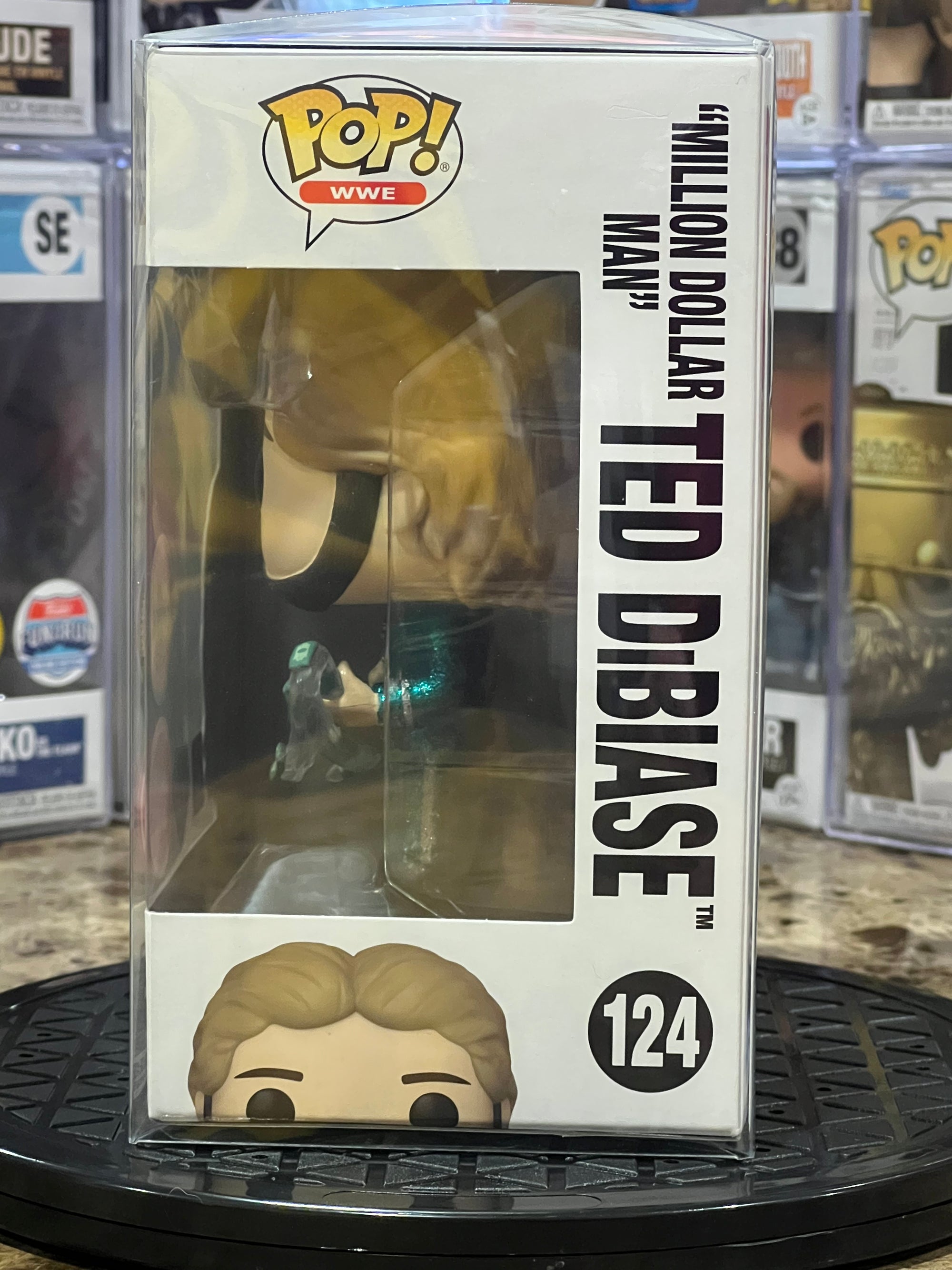 Funko Pop WWE Million Dollar Man Ted Dibiase #124 Chase