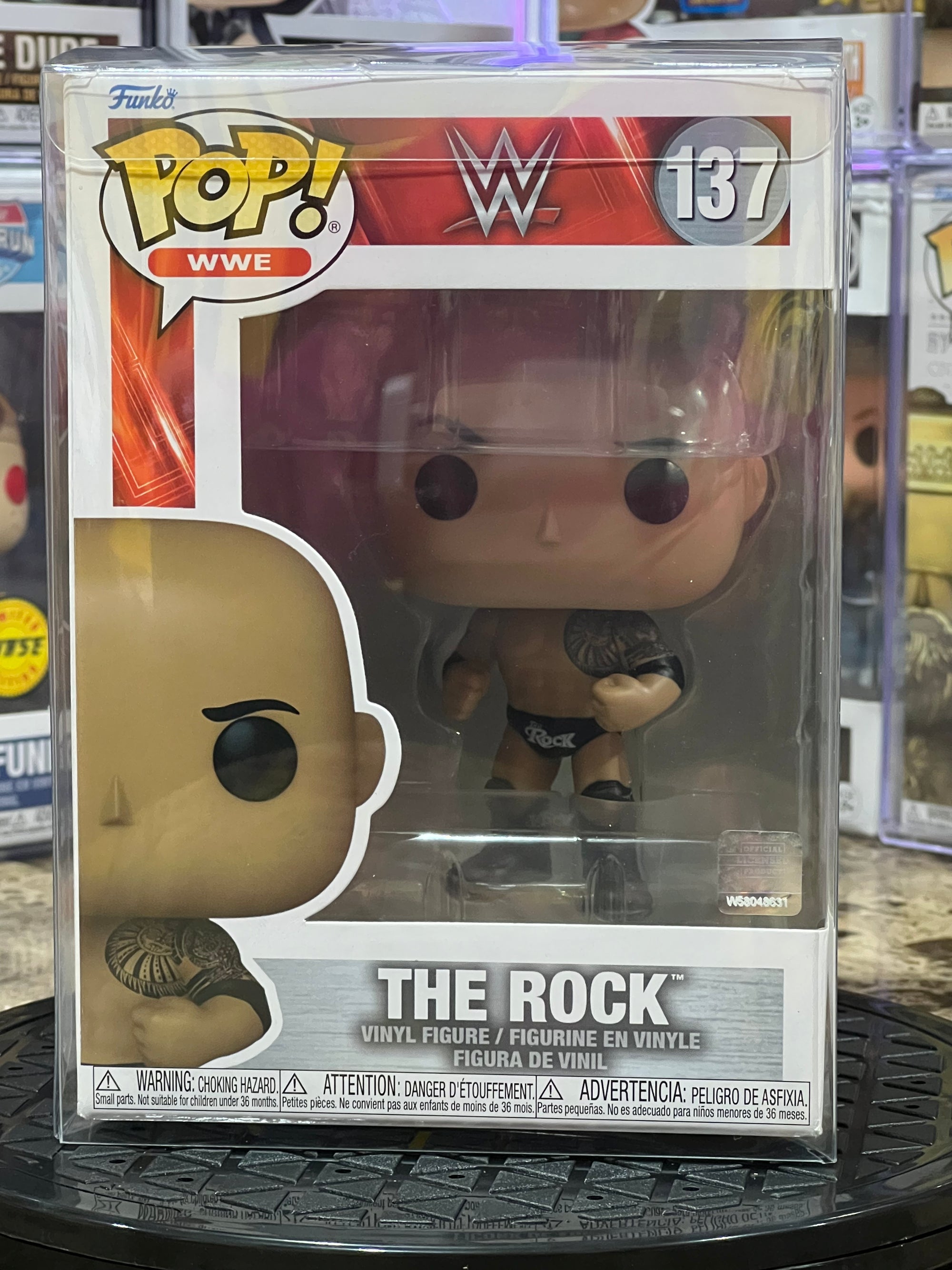 Funko Pop WWE The Rock #137