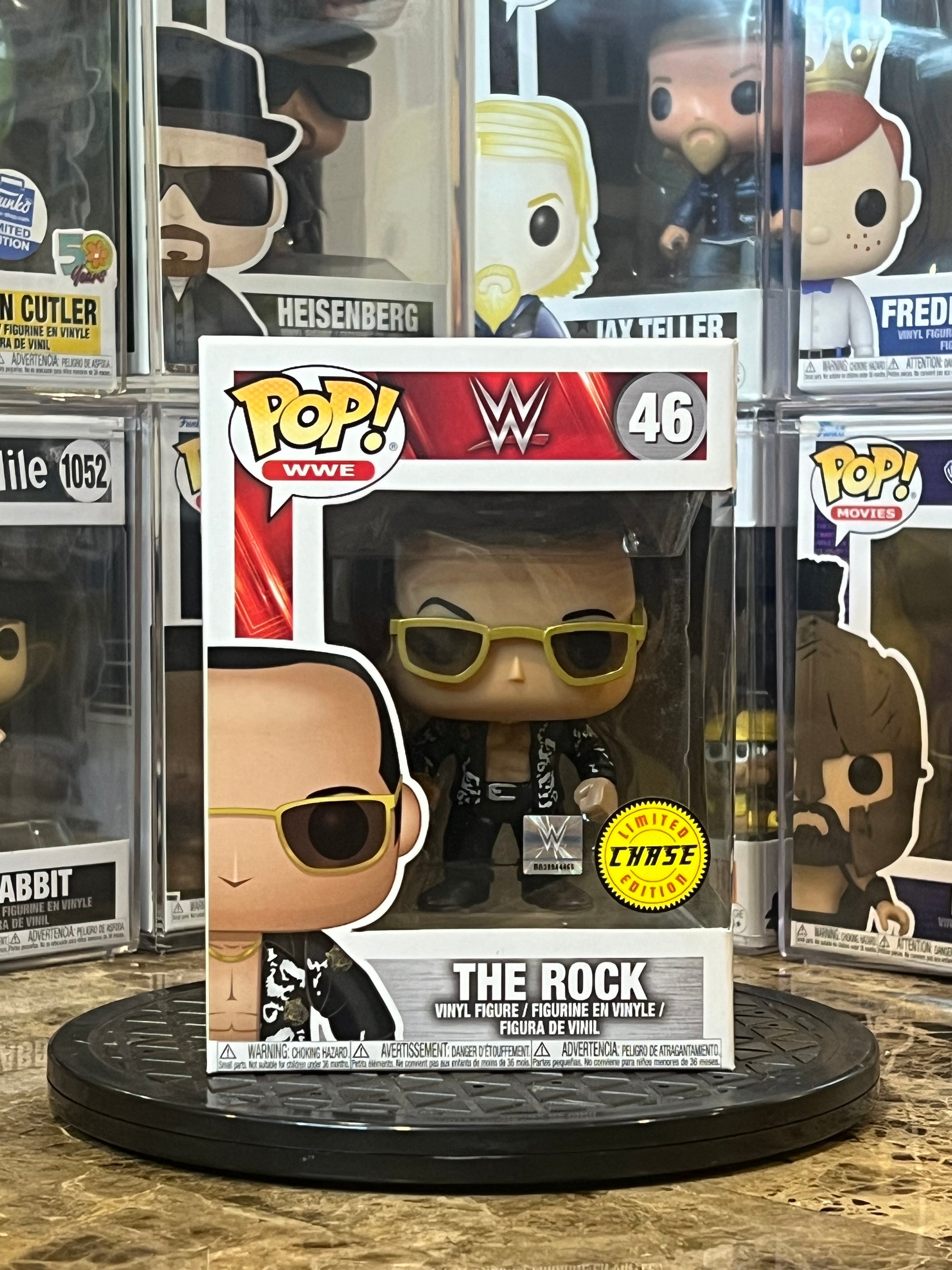 Funko Pop WWE The Rock #46 Chase