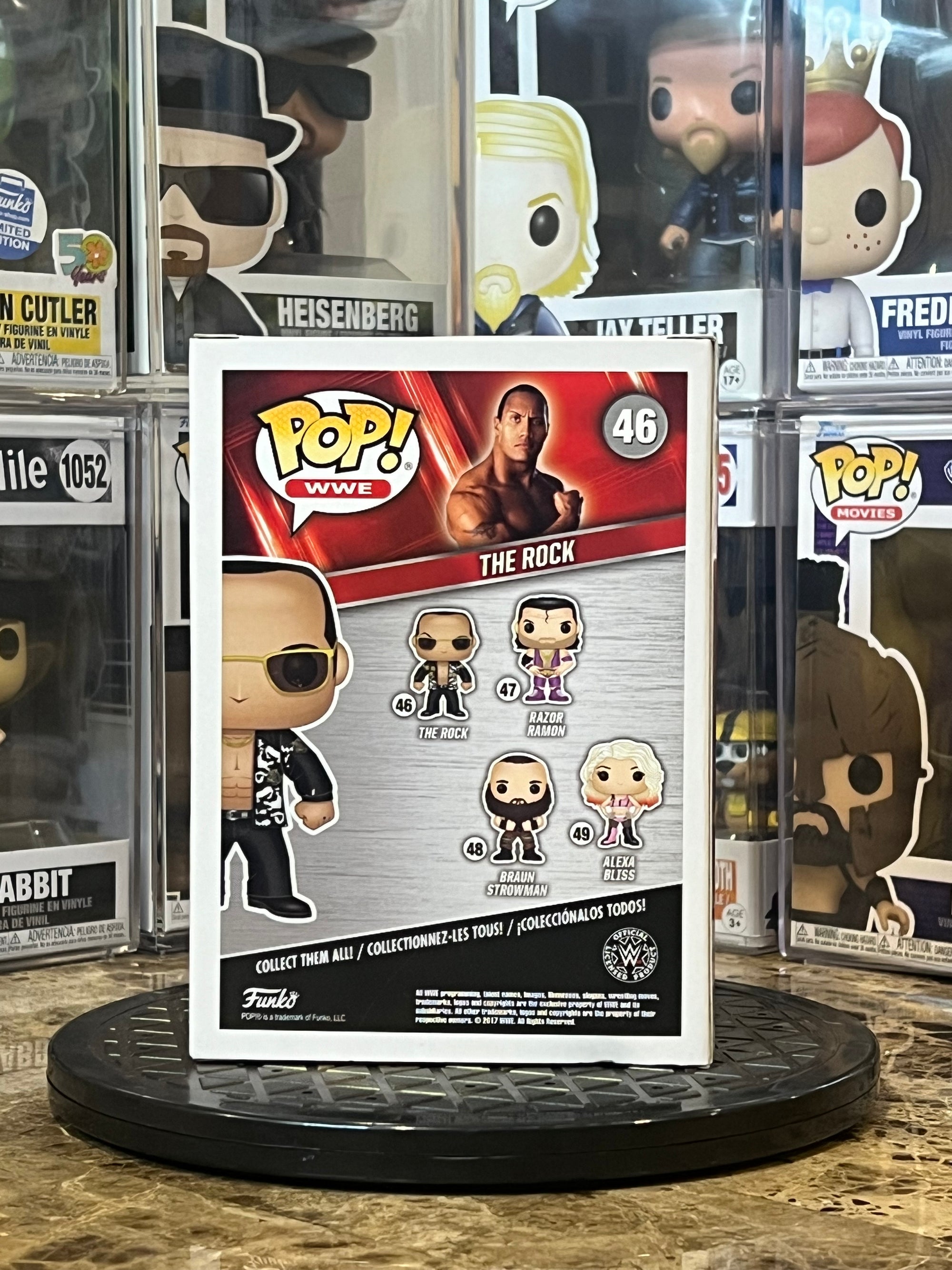 Funko Pop WWE The Rock #46 Chase