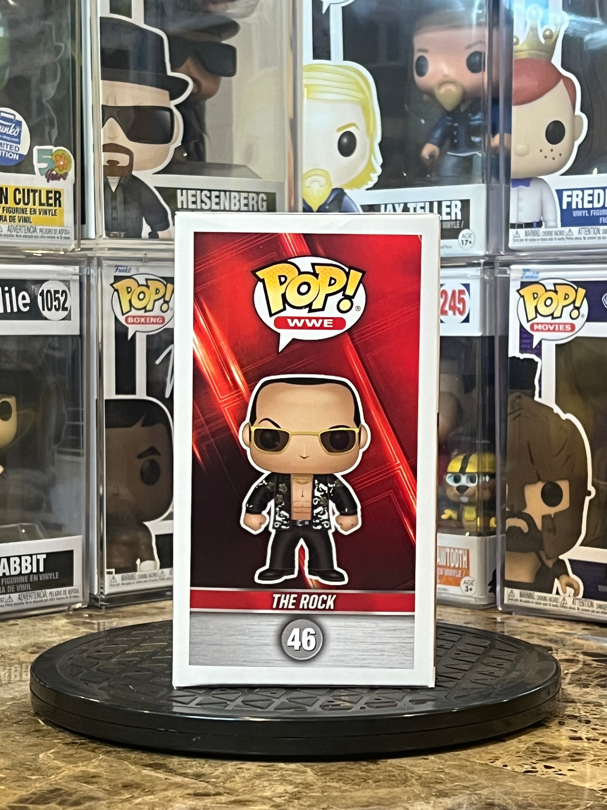 Funko Pop WWE The Rock #46 Chase