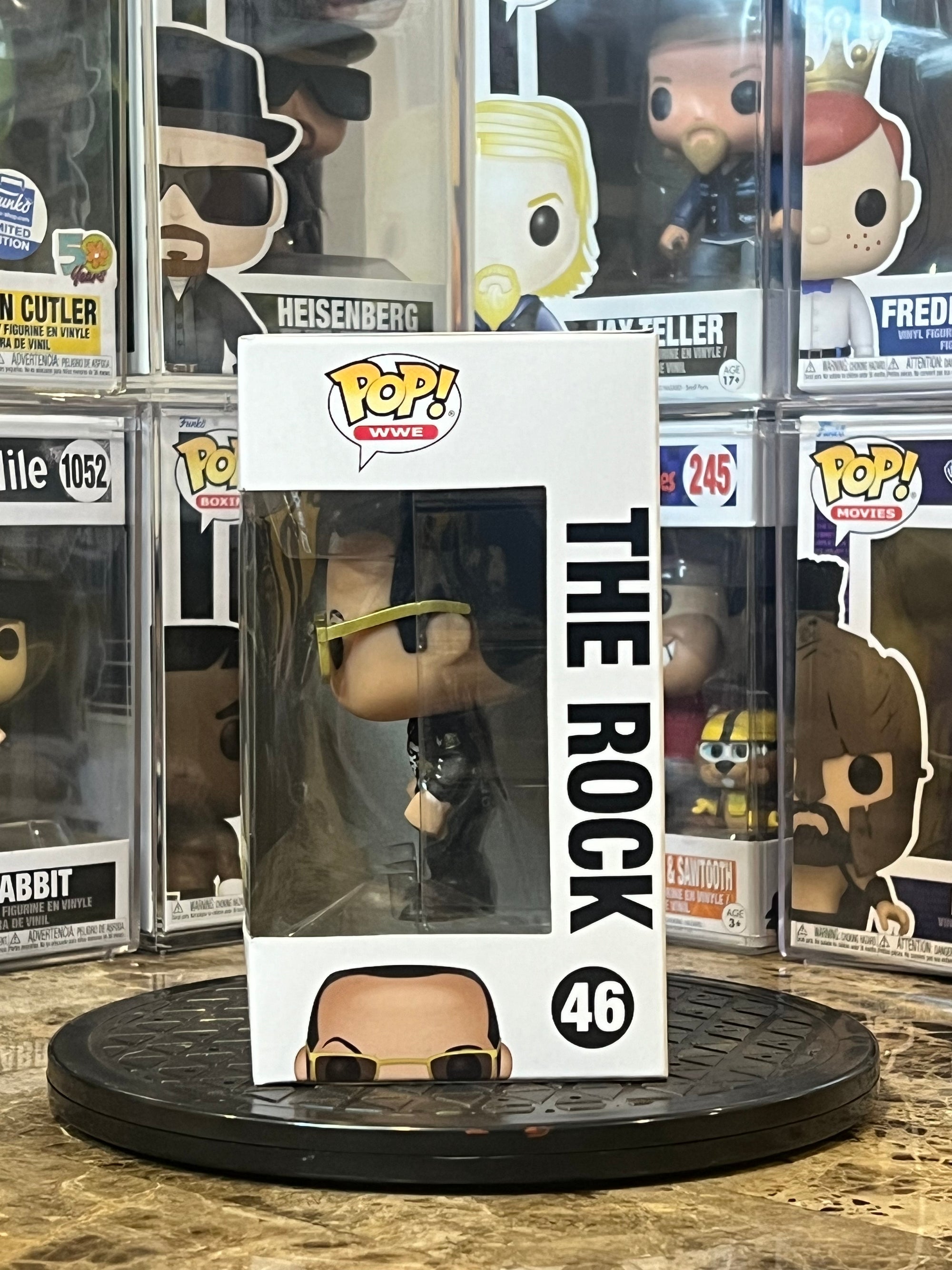 Funko Pop WWE The Rock #46 Chase