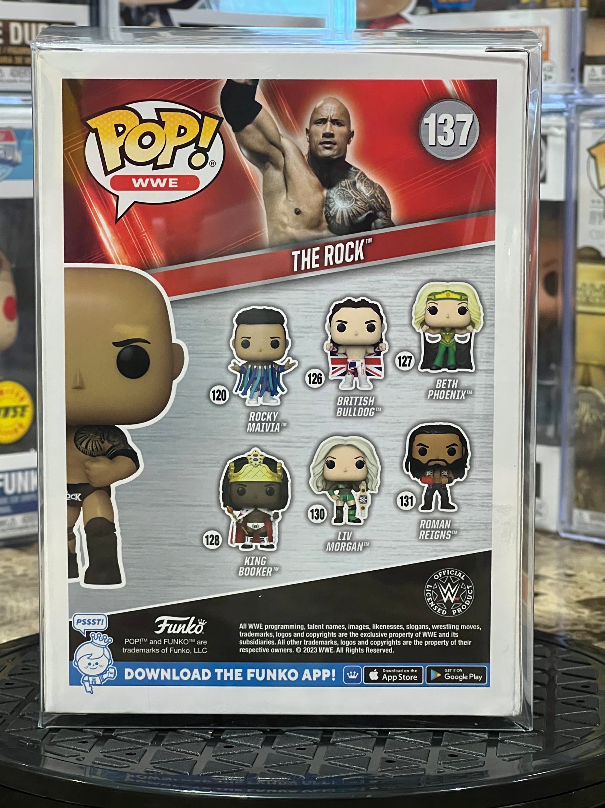 Funko Pop WWE The Rock #137