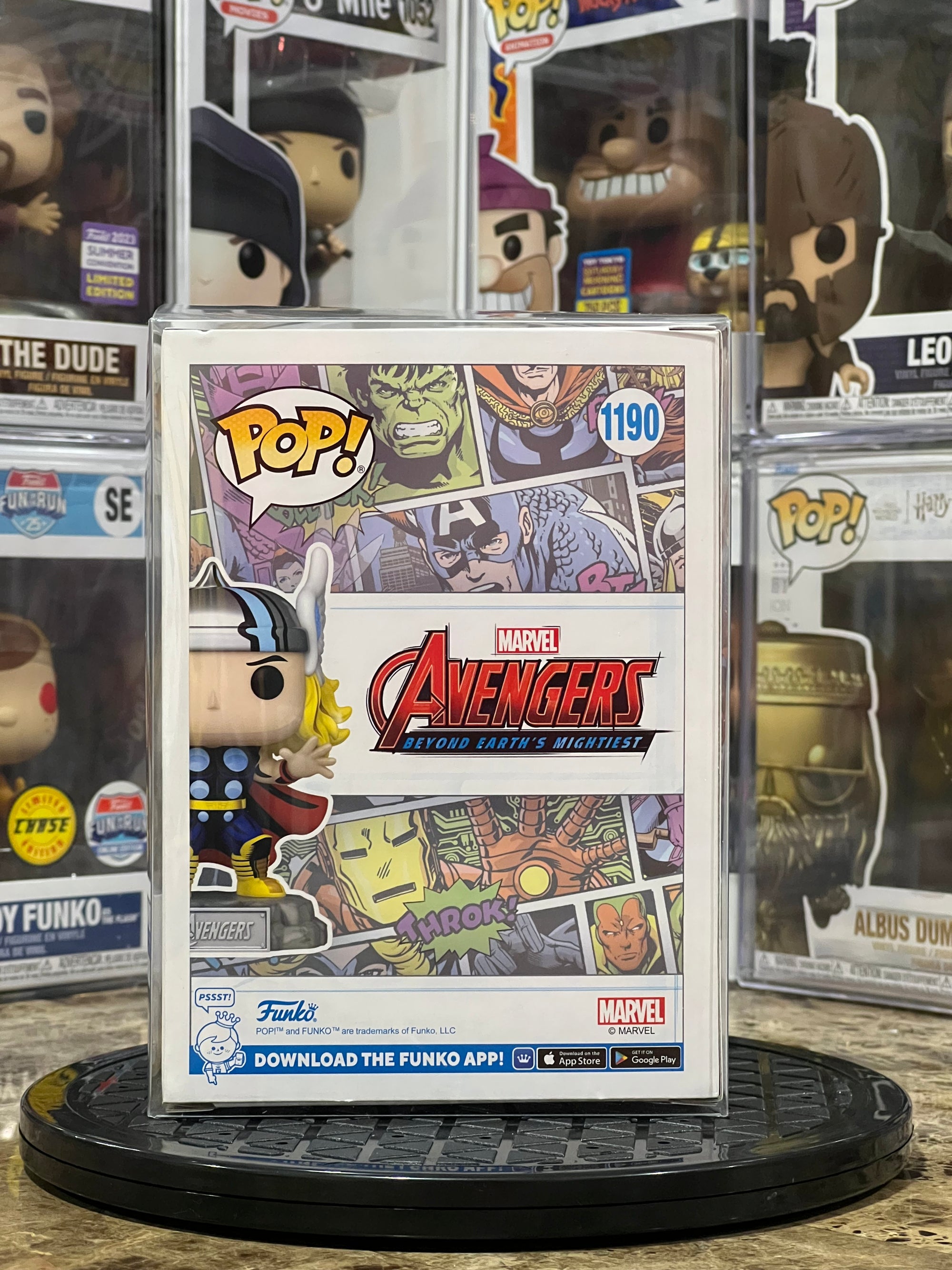 Funko Pop Avengers Beyond Earth's Mightiest Thor #1190