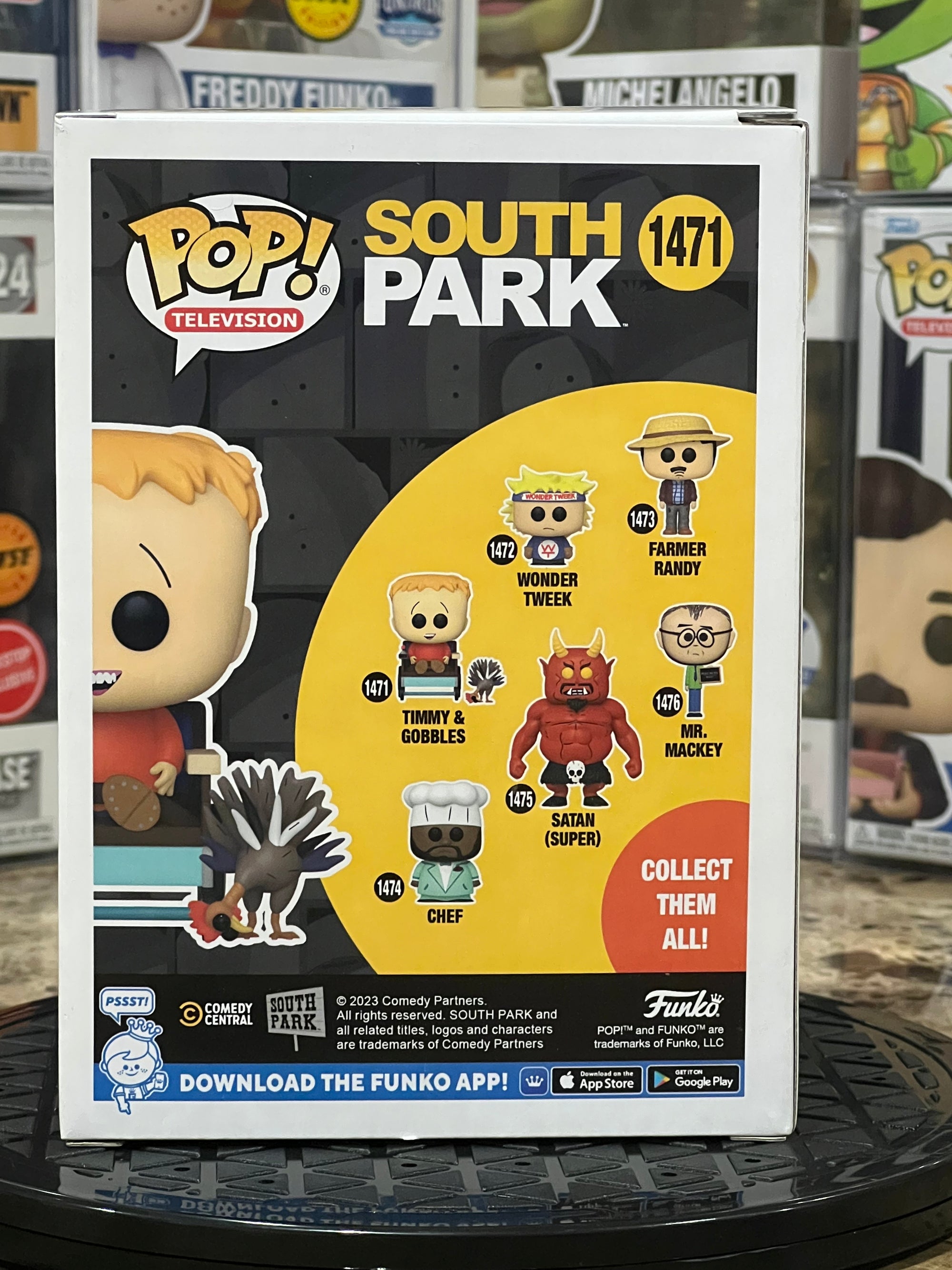 Funko Pop South Park Timmy & Gobbles #1471