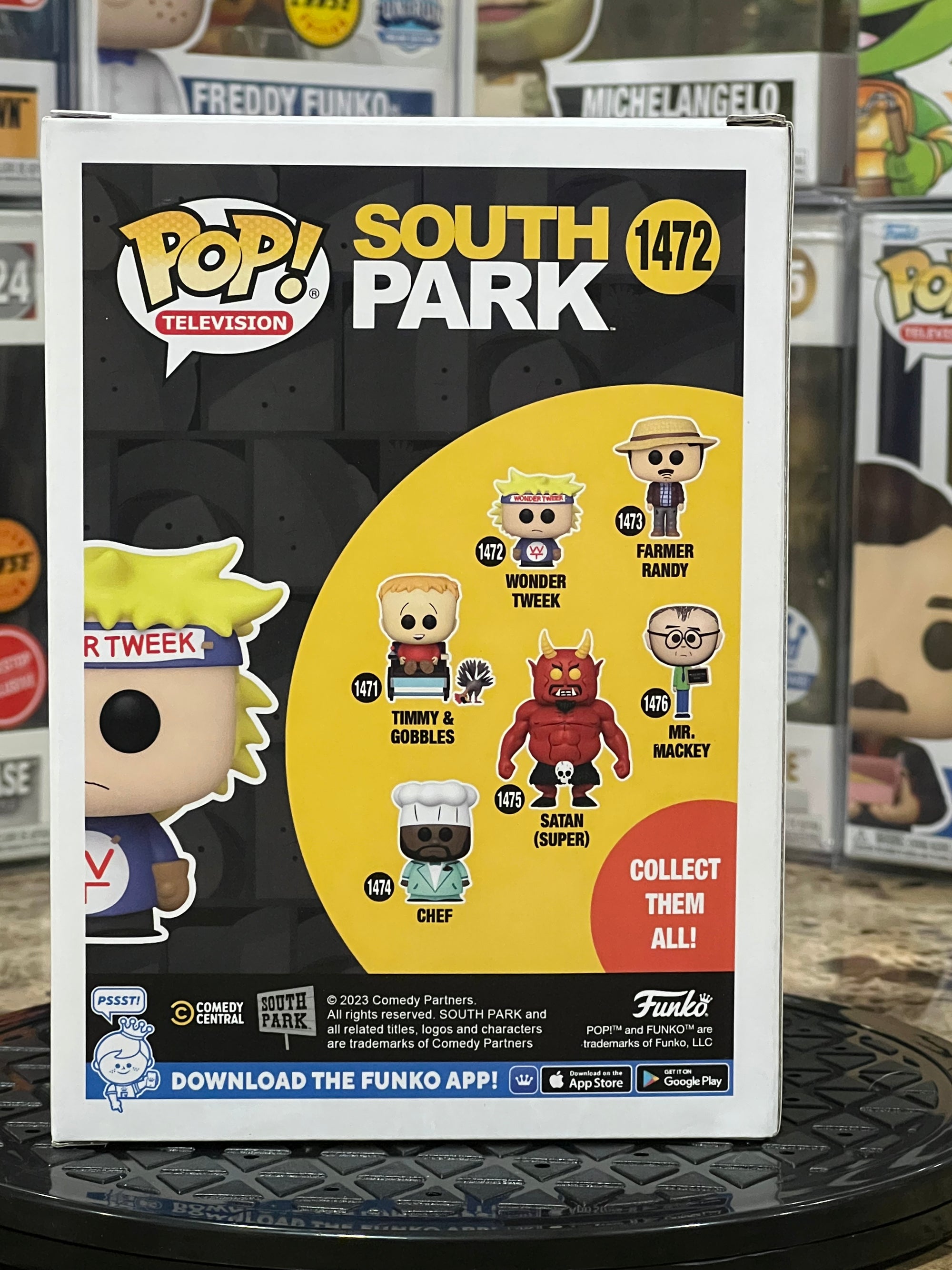 Funko Pop South Park Wonder Tweek #1472