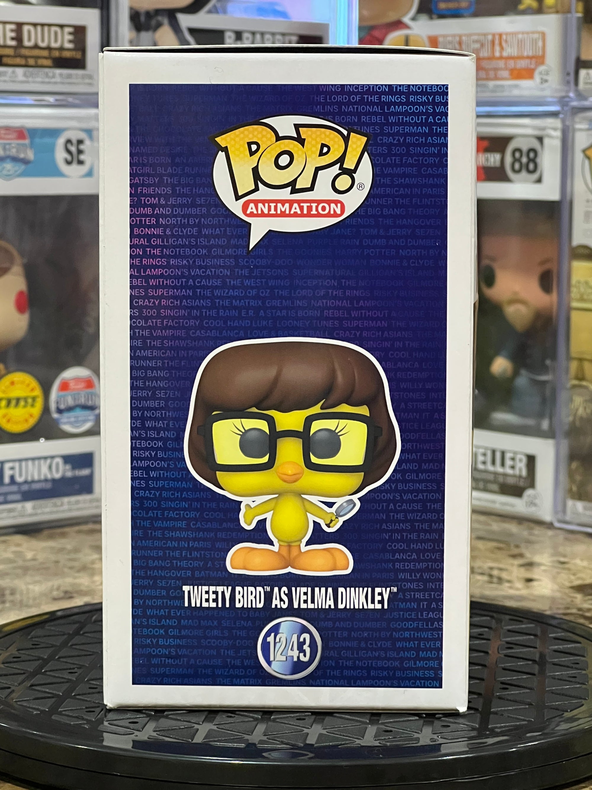 Funko Pop WB100 Tweety Bird as Velma Dinkley #1243