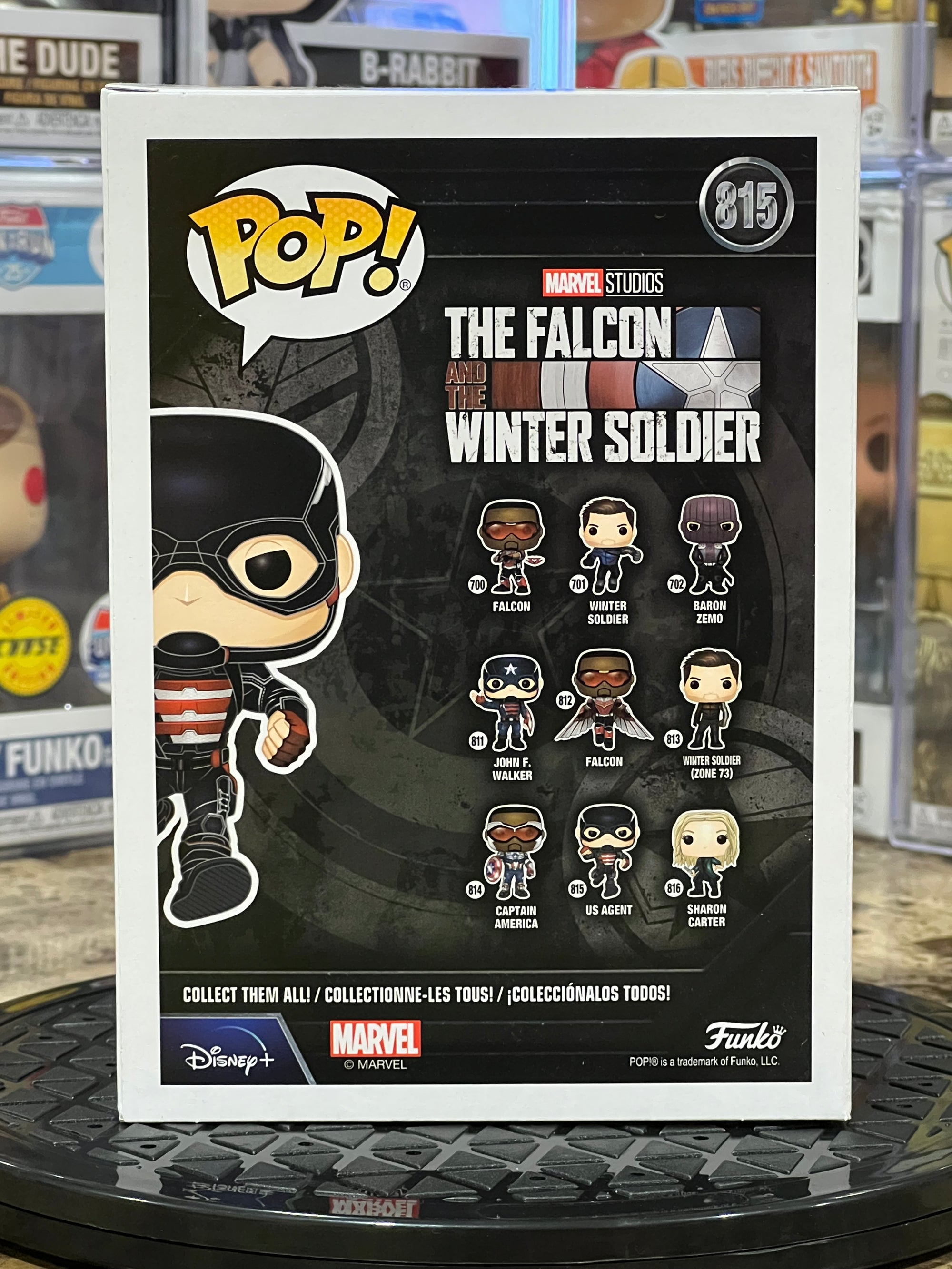 Funko Pop The Falcon and the Winter Soldier US Agent#815