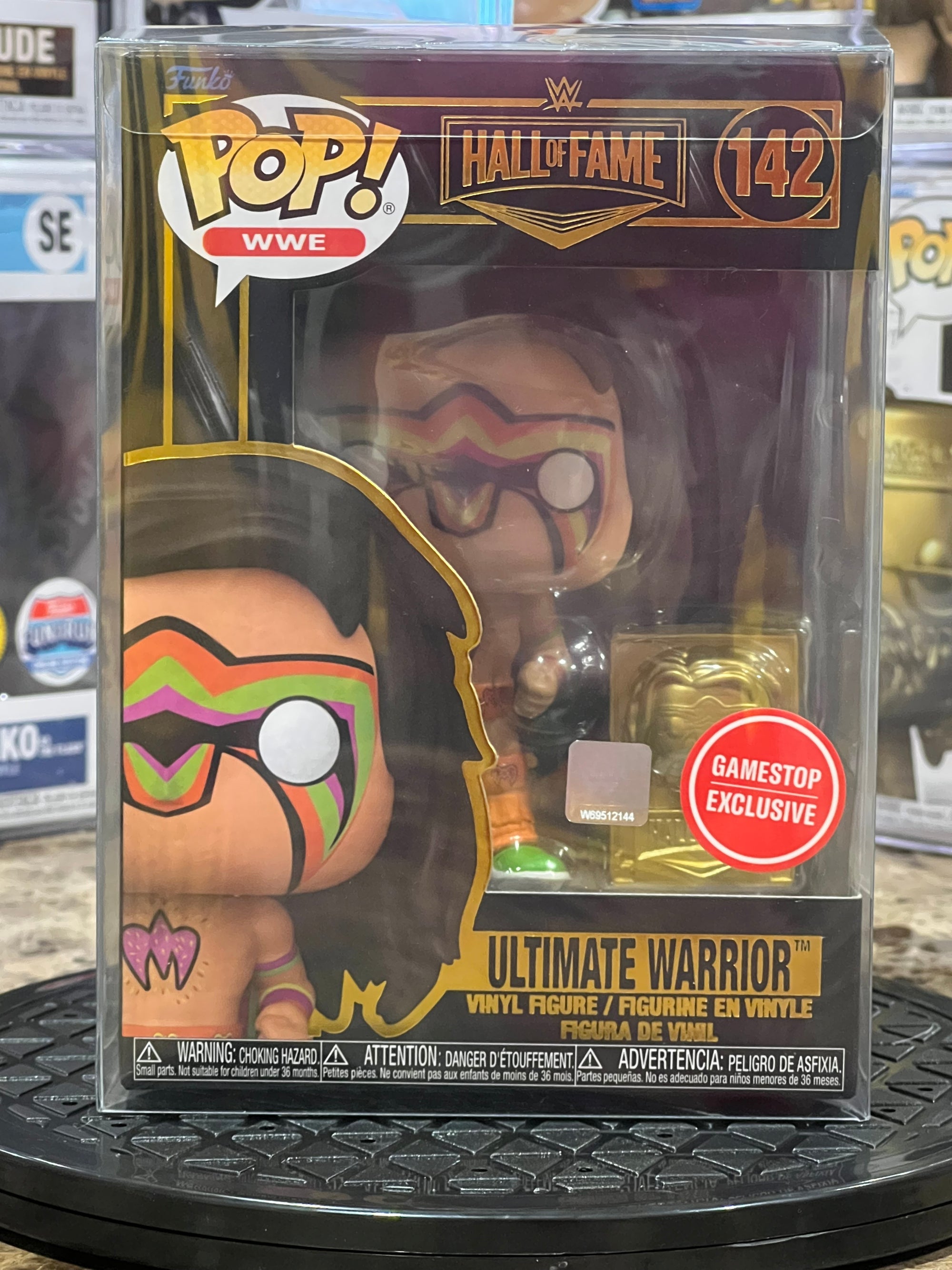 Funko Pop WWE Hall of Fame Ultimate Warrior #142