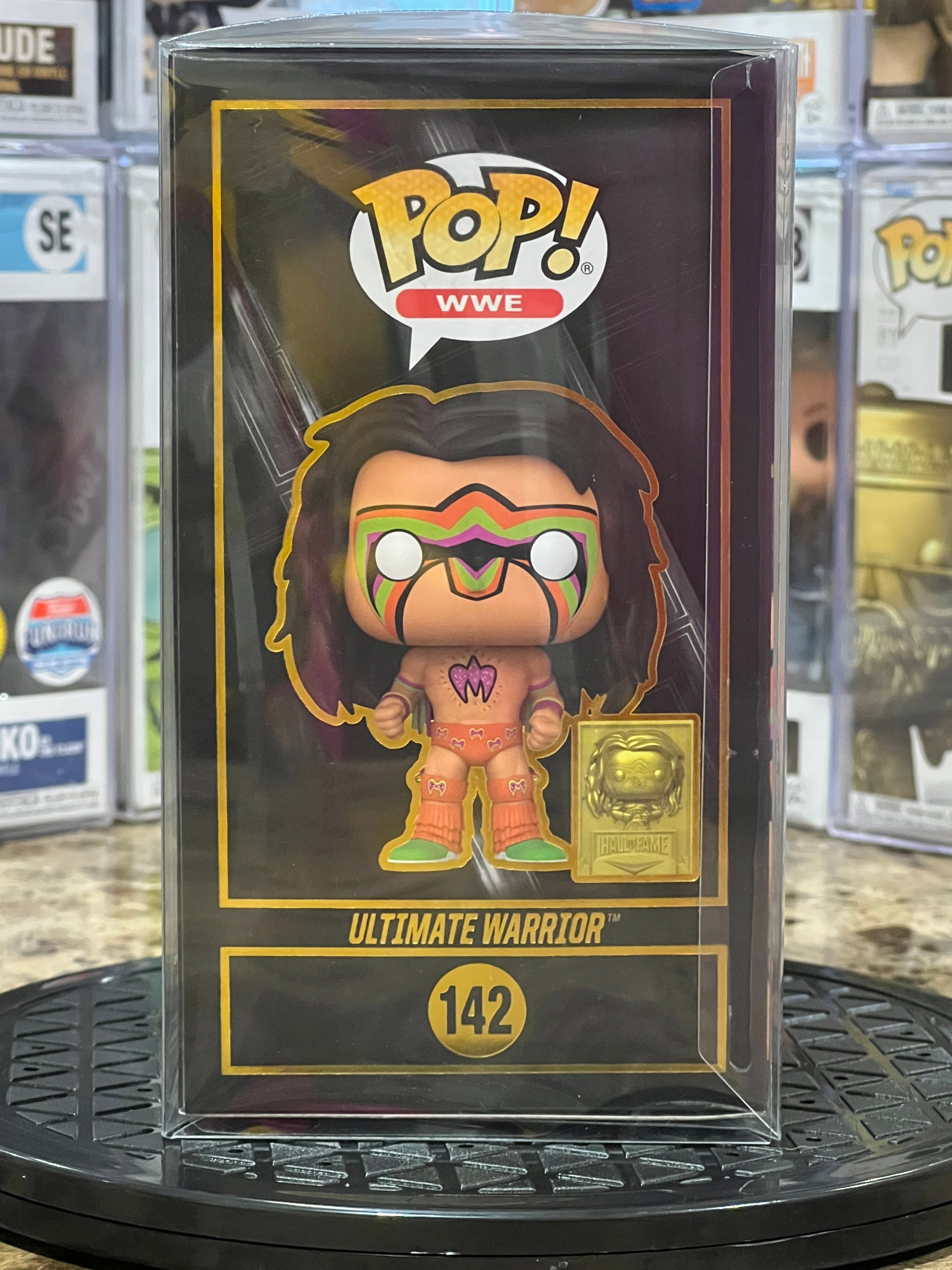 Funko Pop WWE Hall of Fame Ultimate Warrior #142