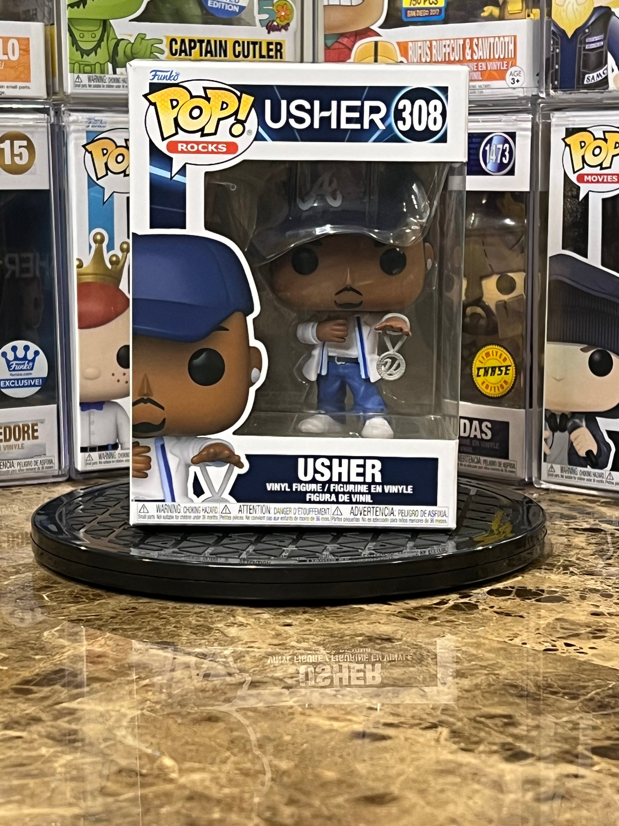 Funko Pop Usher #308 Damaged Box