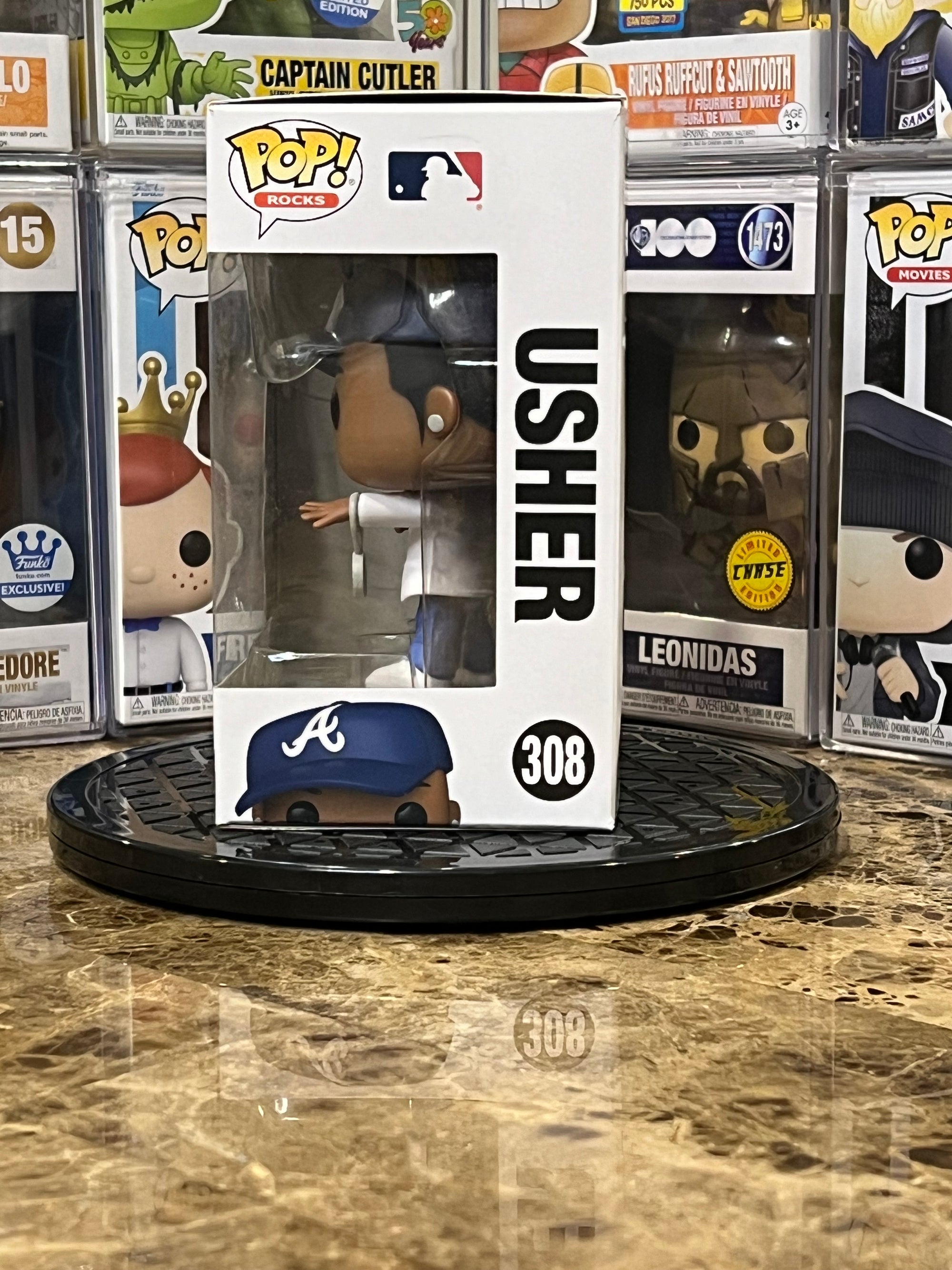 Funko Pop Usher #308 Damaged Box