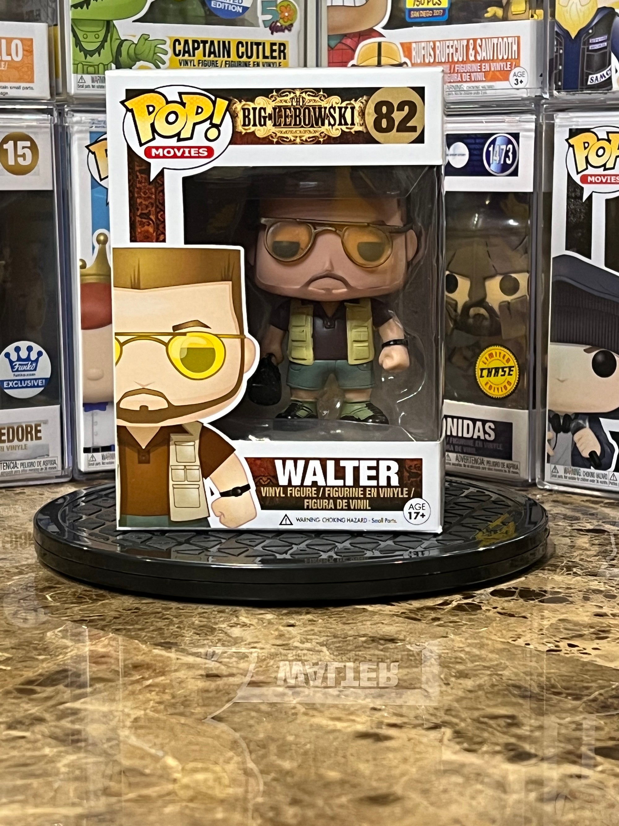 Funko Pop The Big Lebowski Walter #82 DAMAGED
