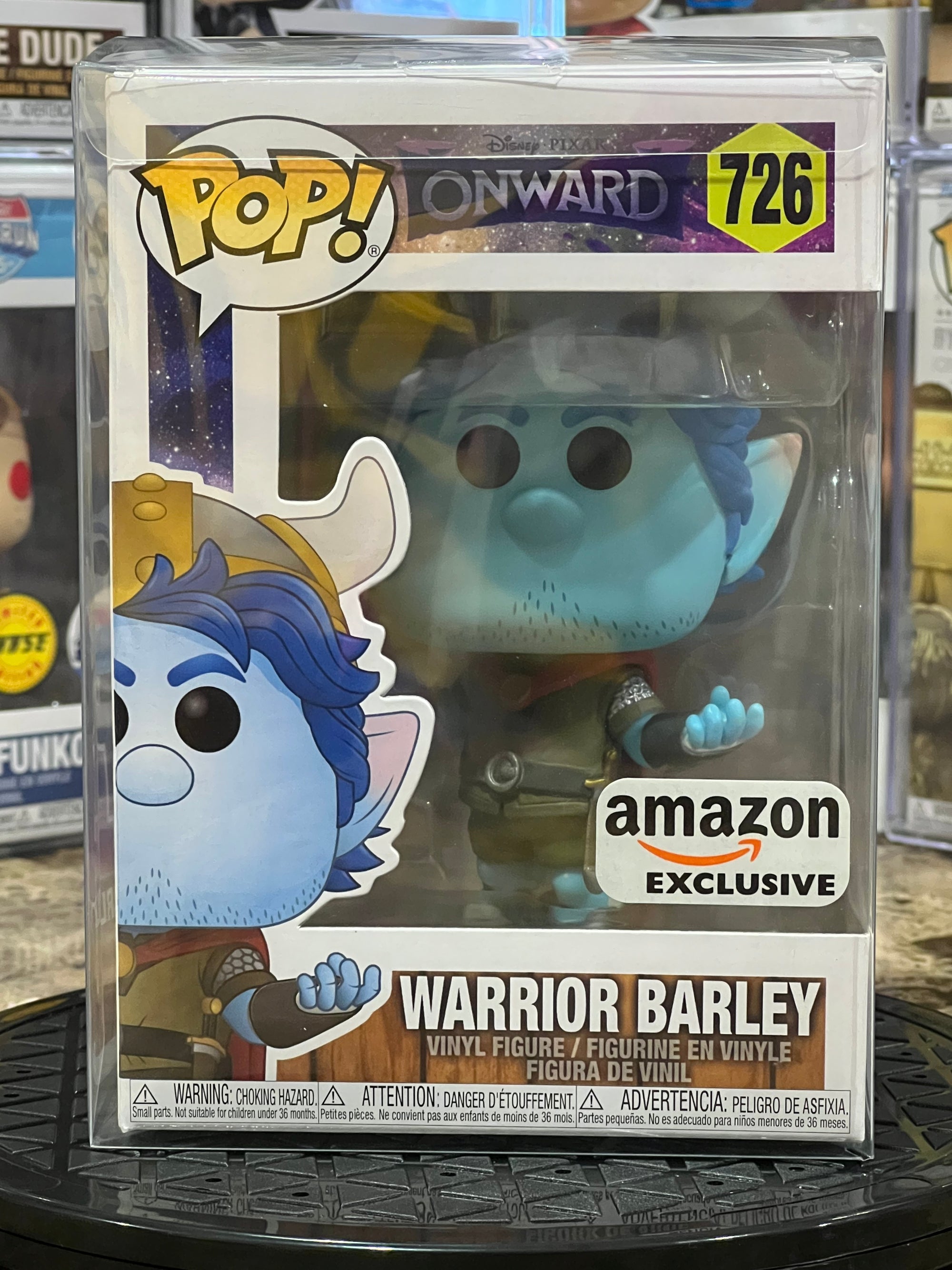 Funko Pop Onward Warrior Barley #726